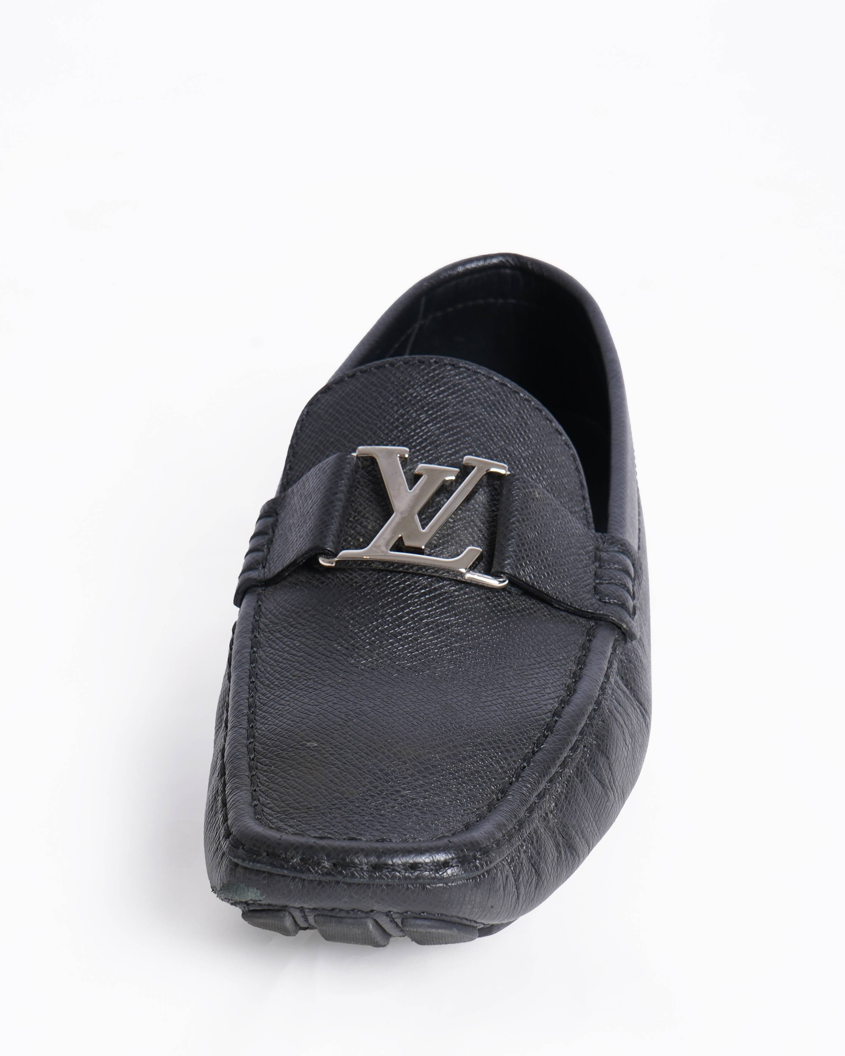 Louis Vuitton black loafers