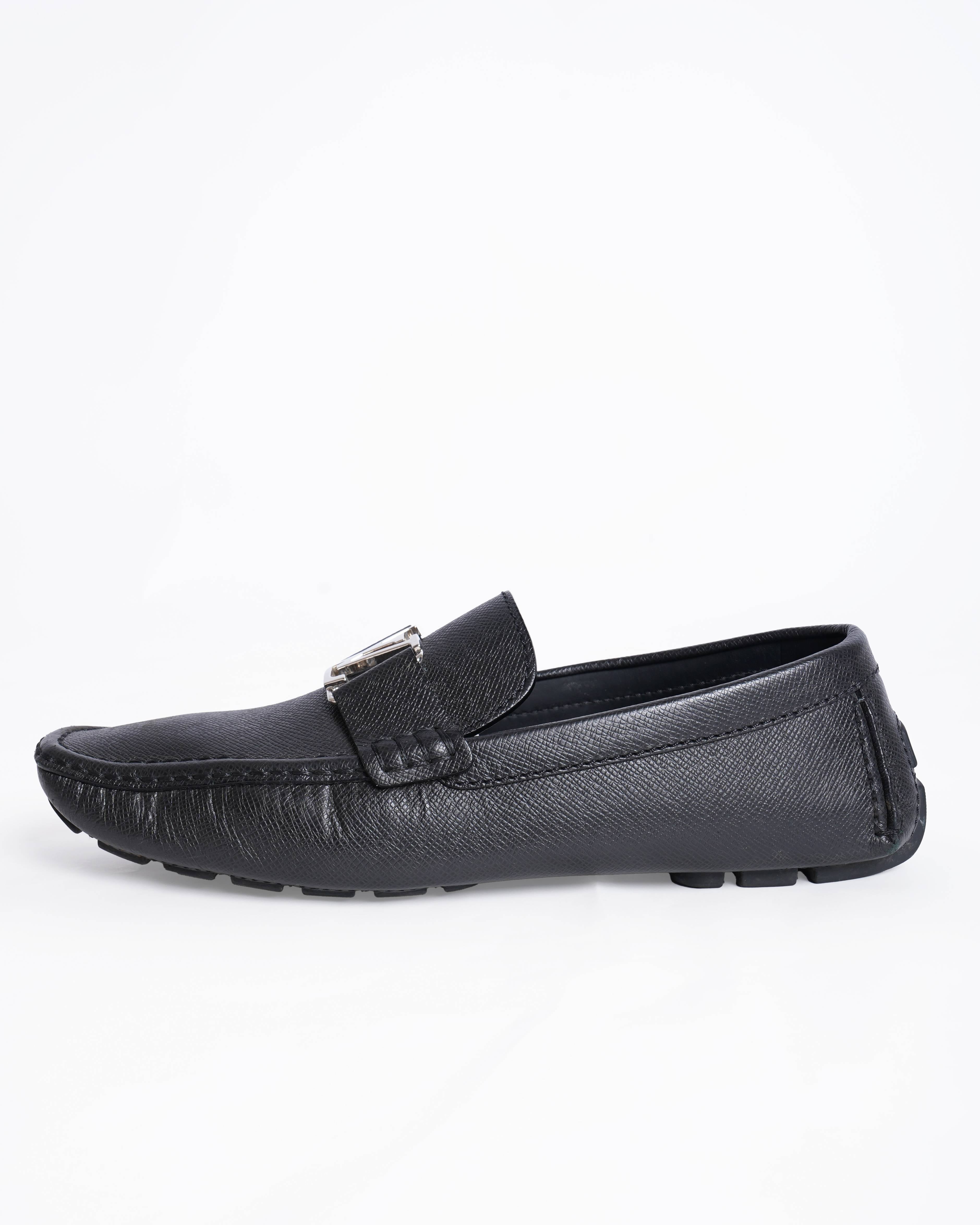 Louis Vuitton black loafers