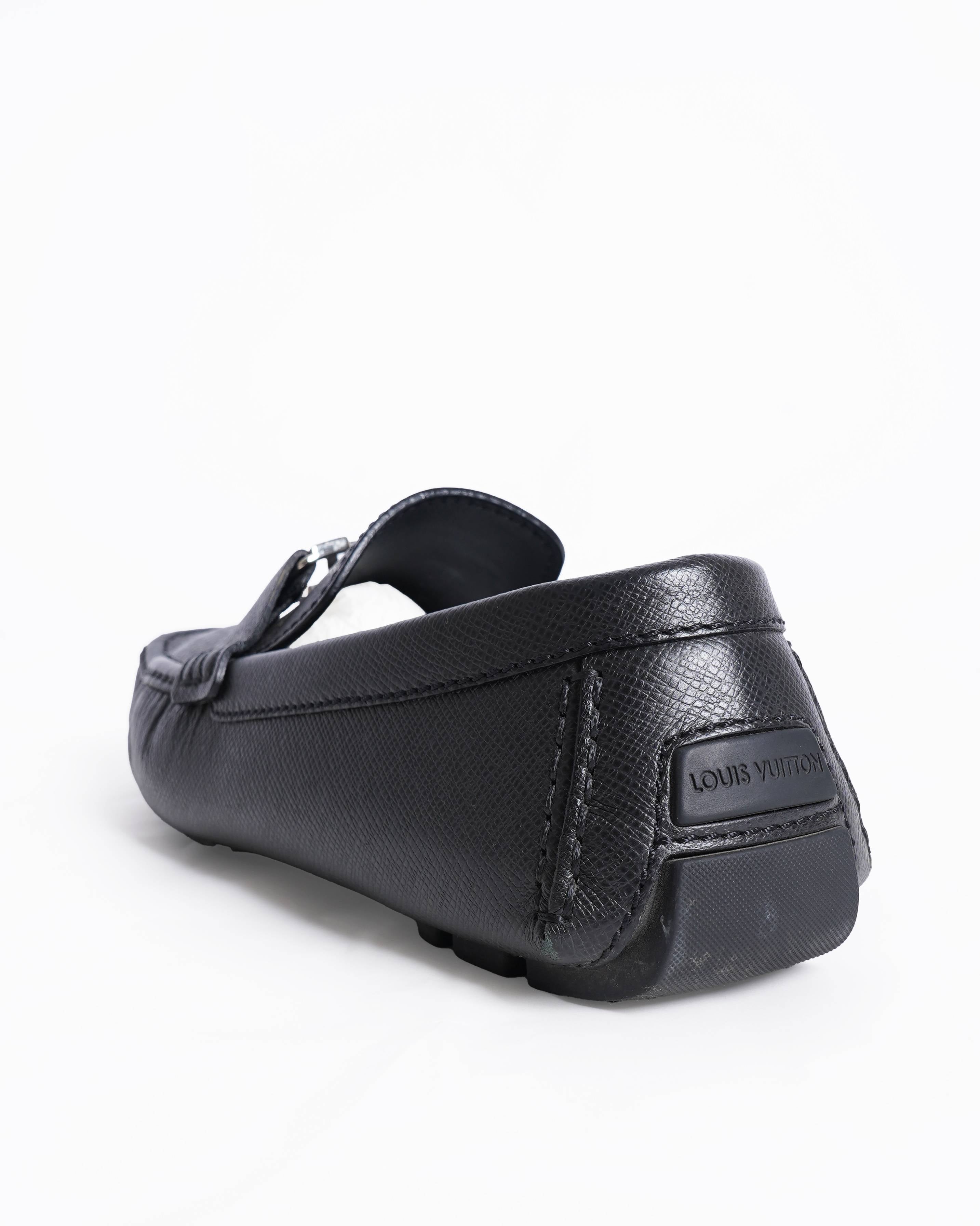 Louis Vuitton black loafers