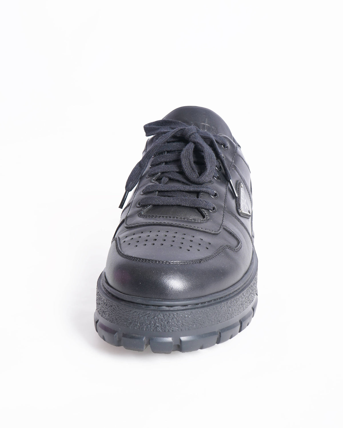 New Prada Black Calfskin Leather
