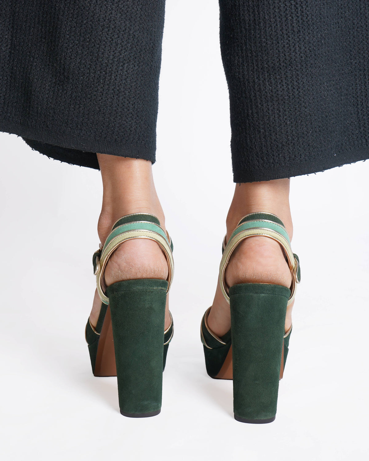 Michael kors Harper Platform Heels with Ankle Strap