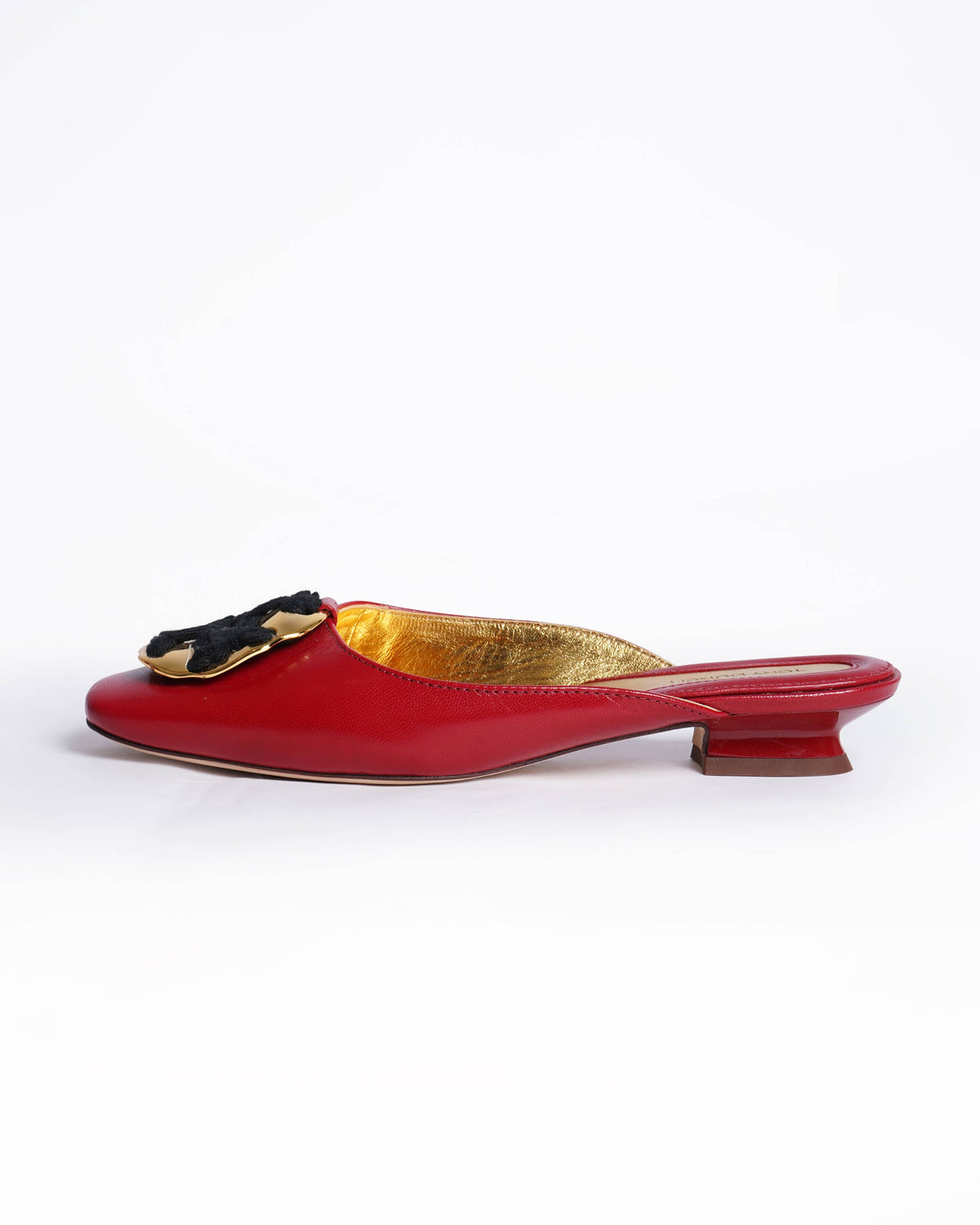 TORY BURCH Patos Logo Kitten Heeled Sandals