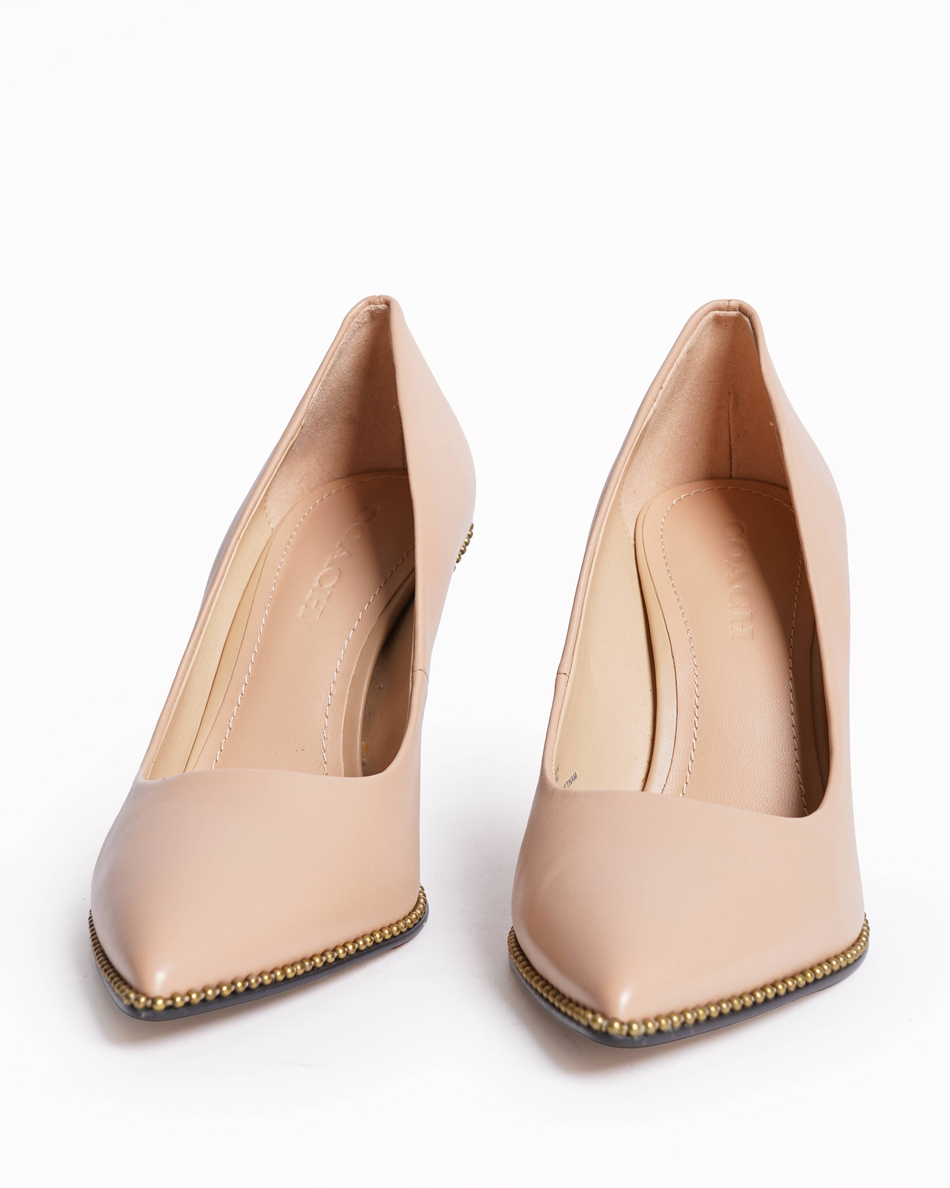 Coach Waverly Leather Pumps