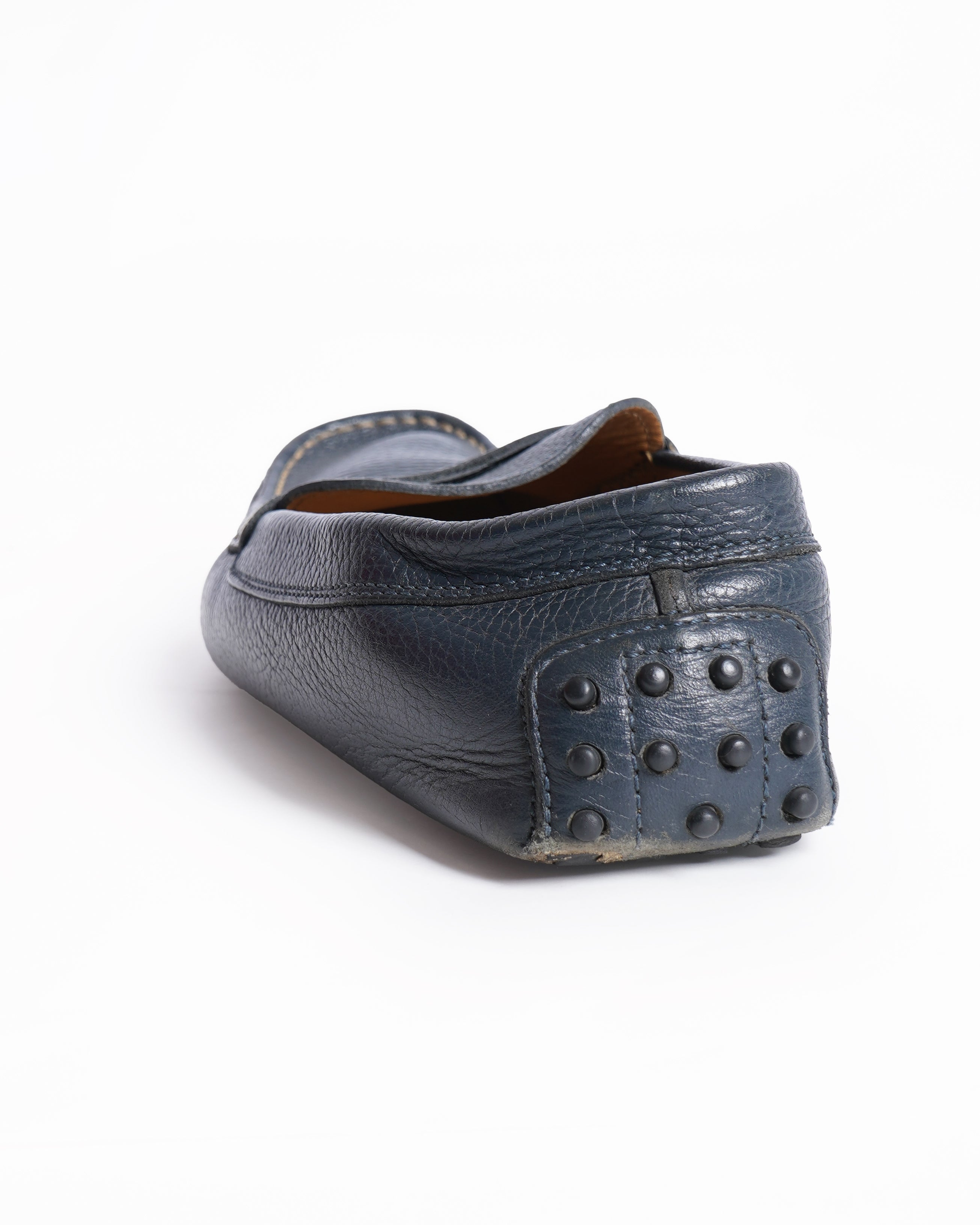 Tod's Blue Penny loafers