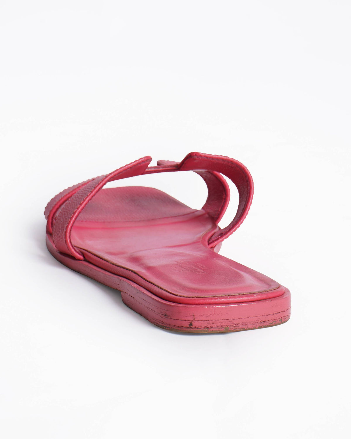 Hermes Oran Sandals In Pink