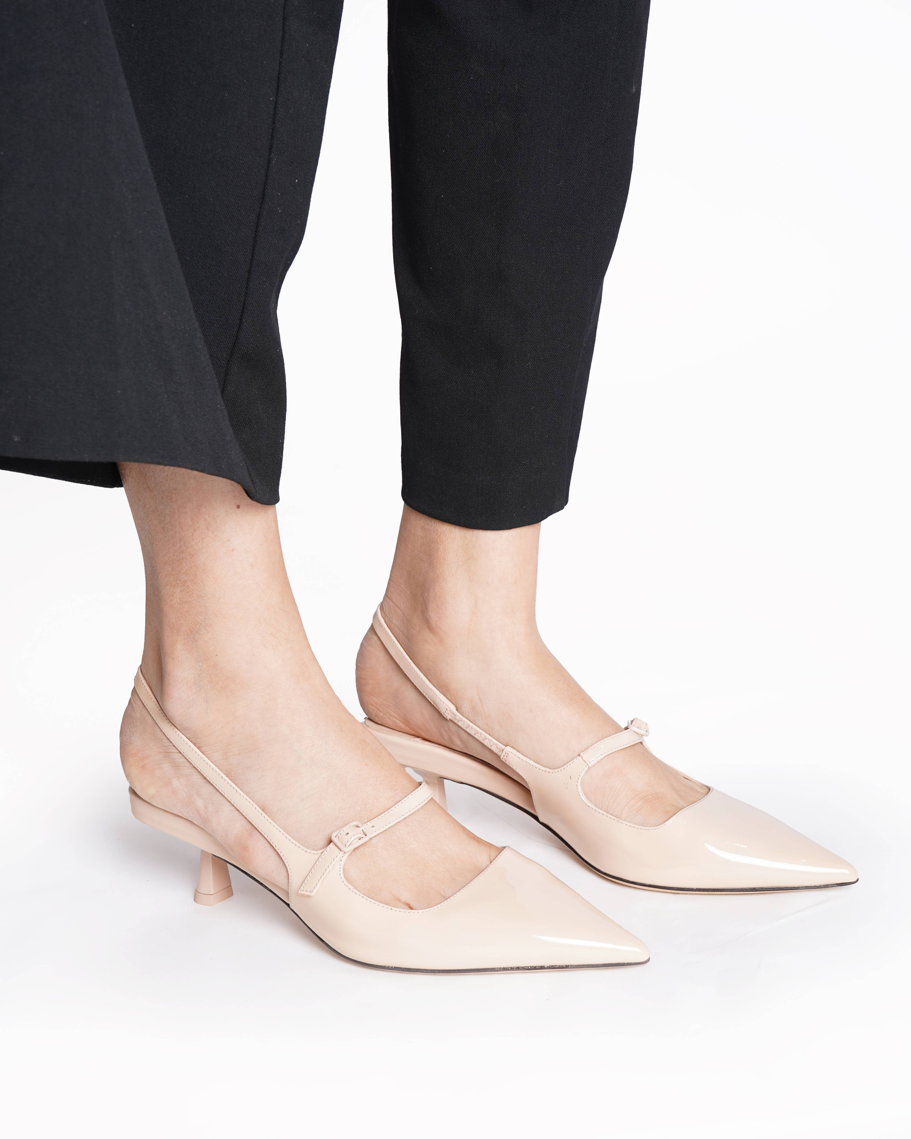 New Jimmy Choo Kitten Heels In Beige