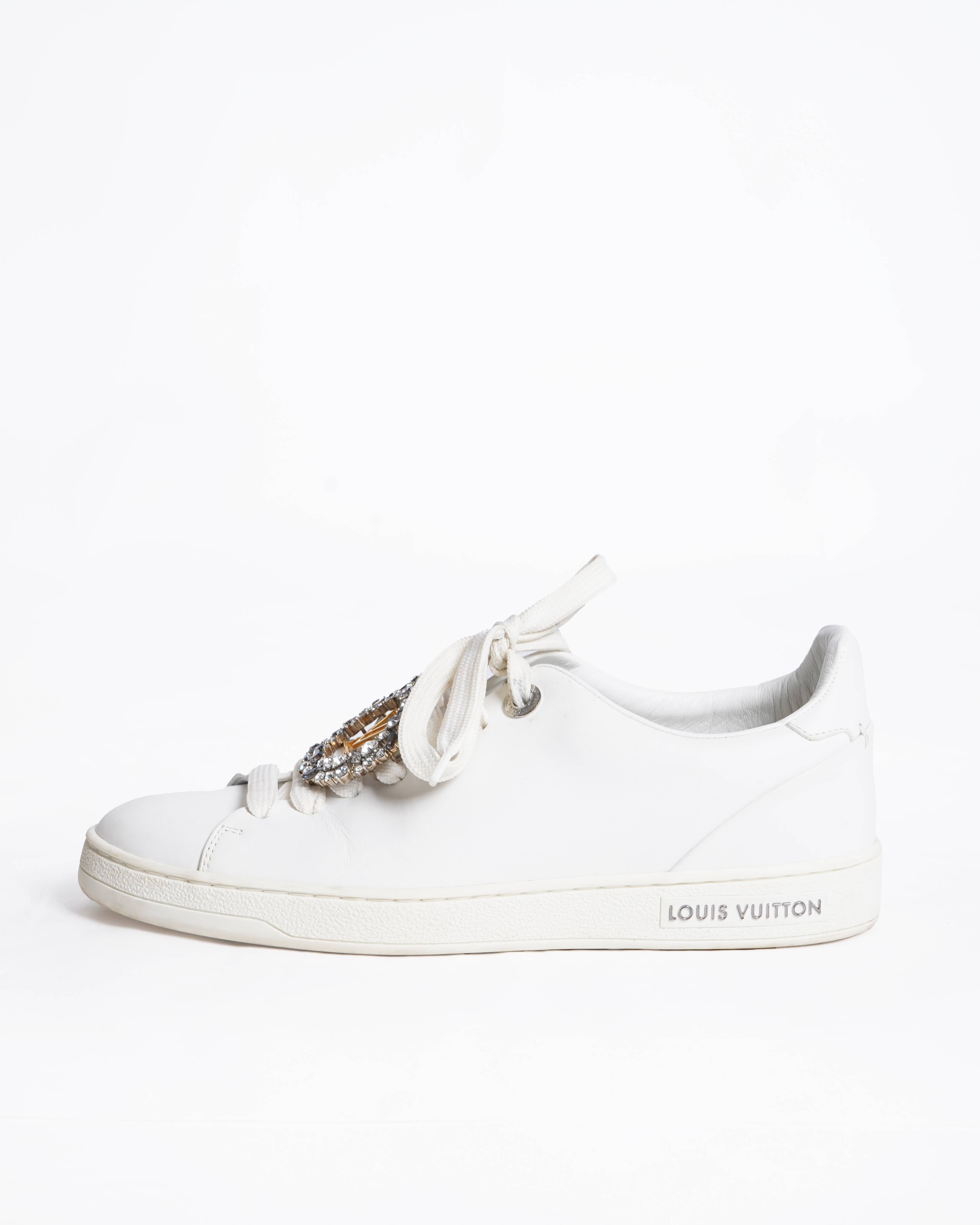 Louis Vuitton Front Row leather trainers