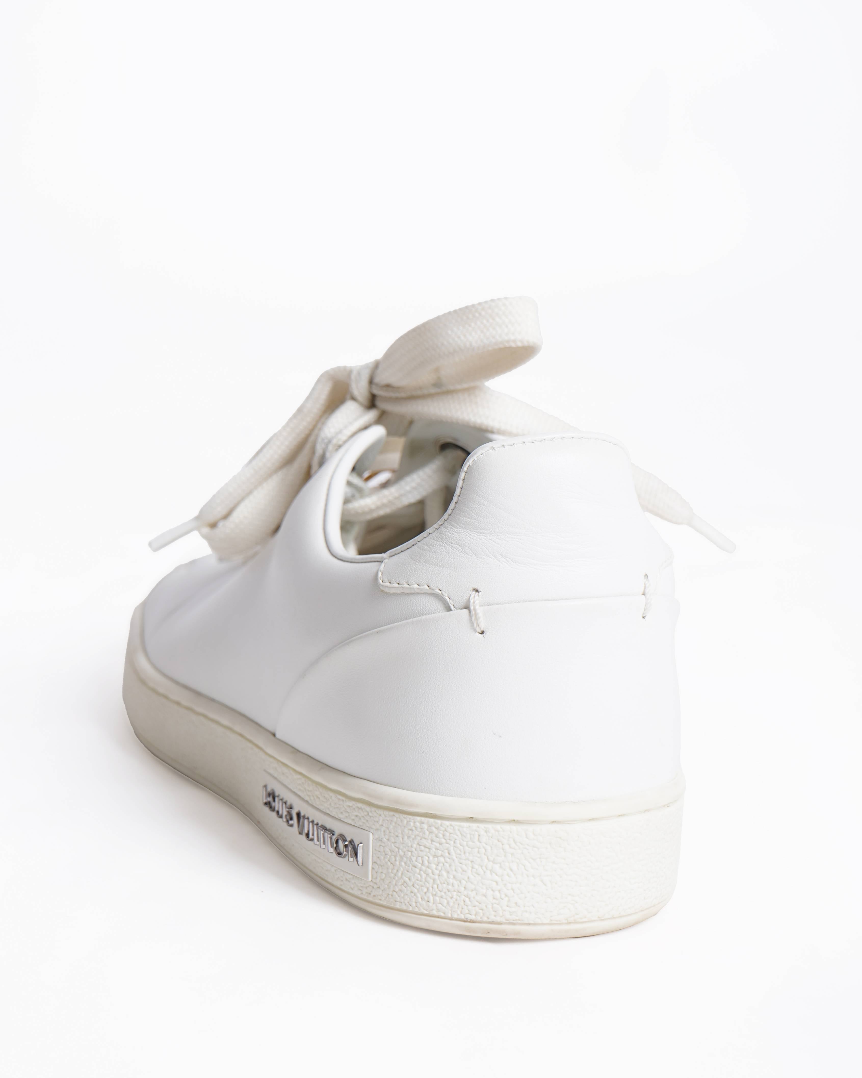 Louis Vuitton Front Row leather trainers