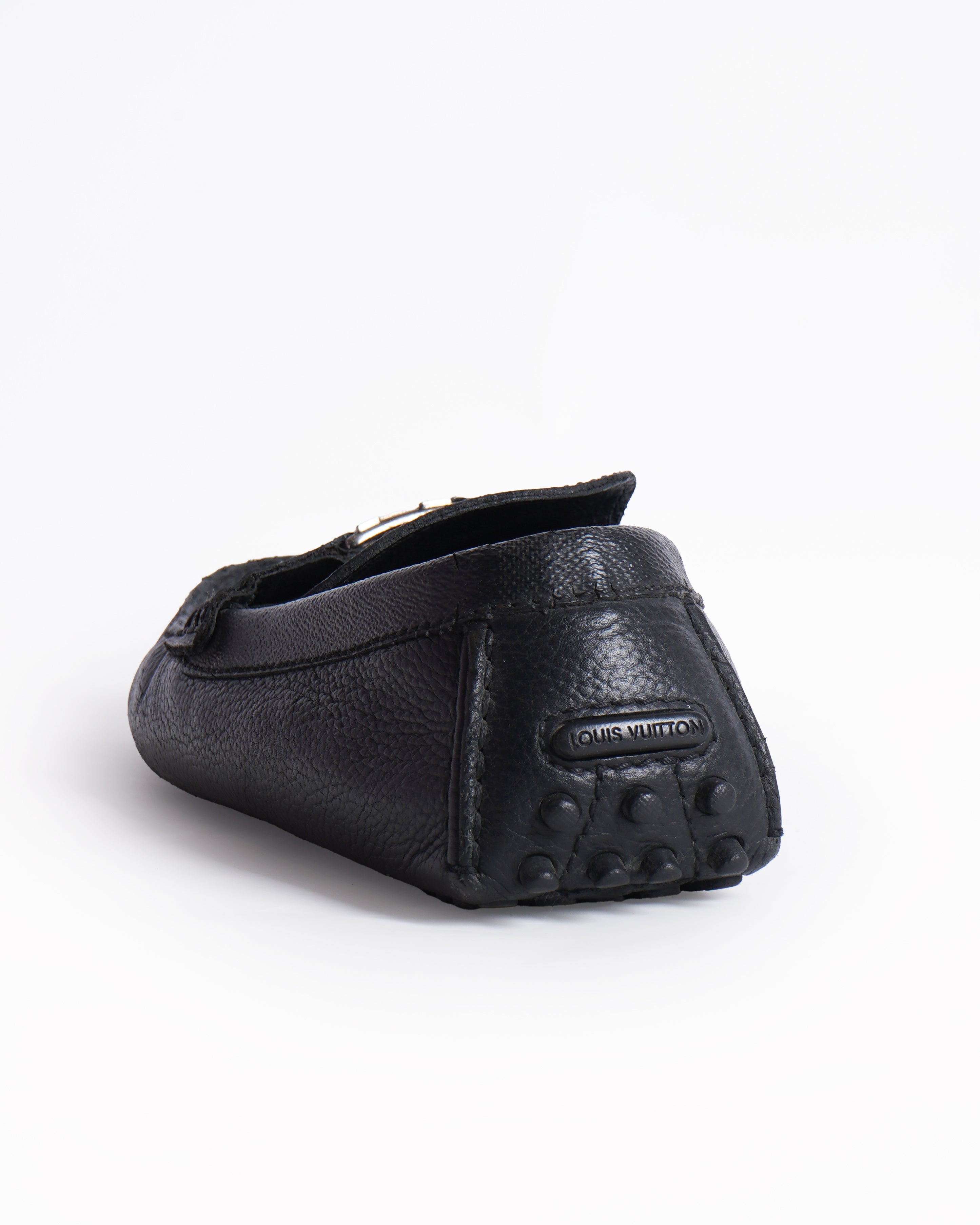 Louis Viutton 
Carlo Moccasins Loafers in balck