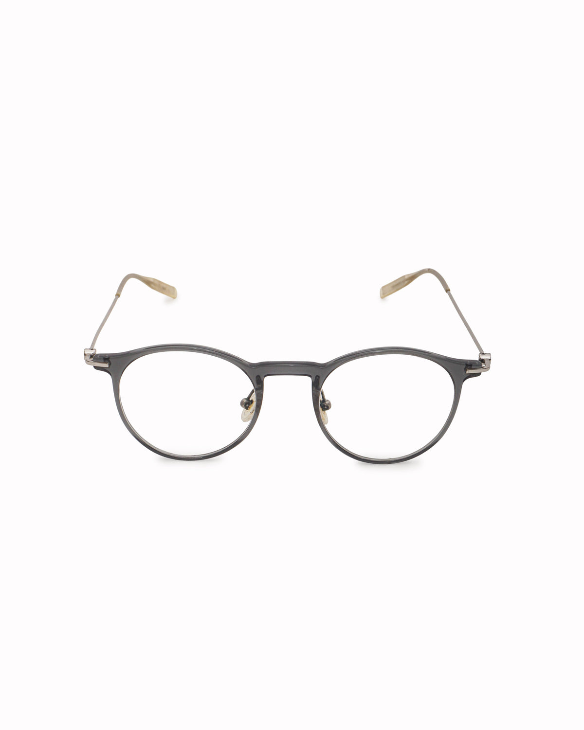 Montblanc Black Round Eyeglasses
