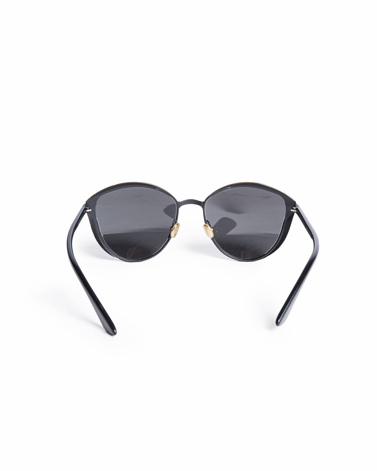Dior Women's Black & Gold Murmure Cat-Eye Sunglasses