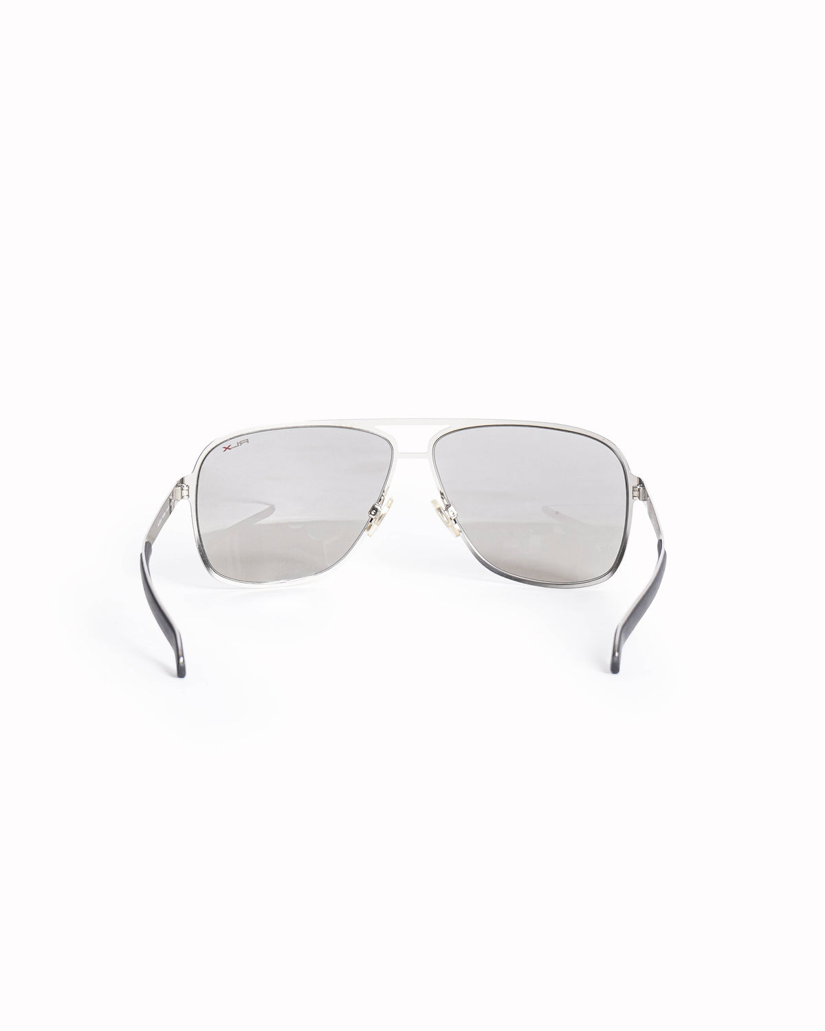 Ralph Lauren Men's Silver Matte Navigator Sunglasses