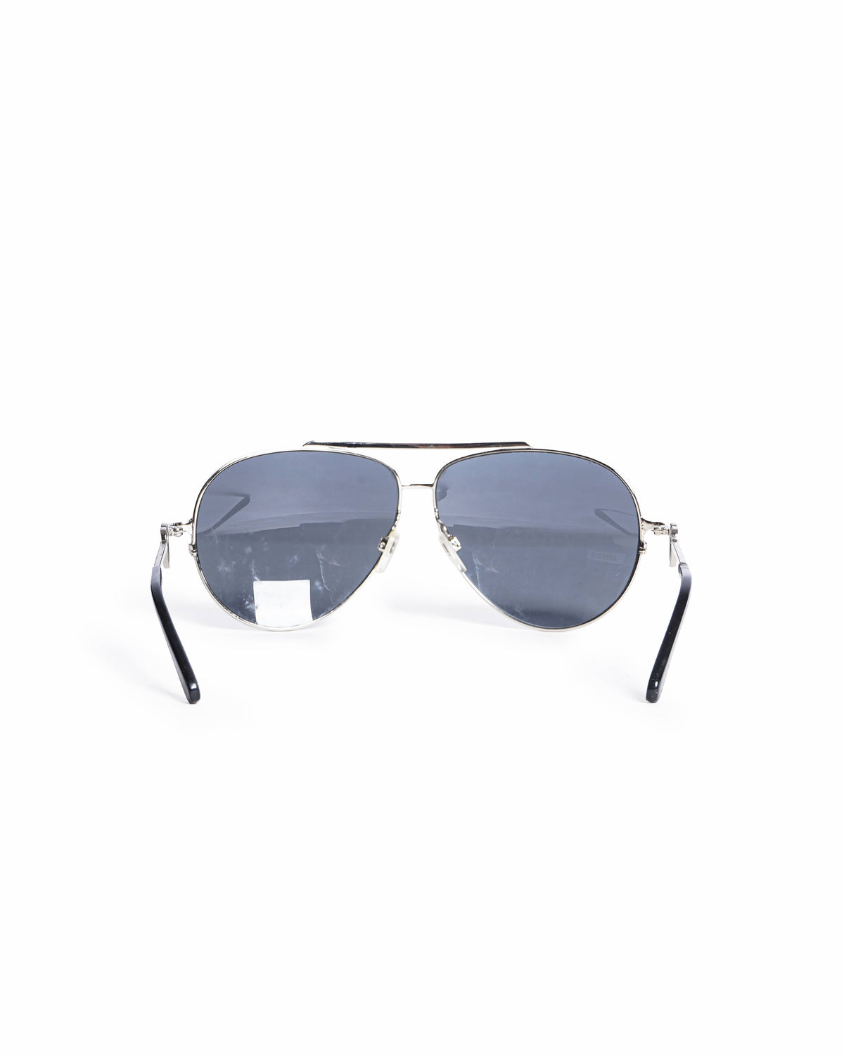 Moschino Heart-Temple Aviator Sunglasses