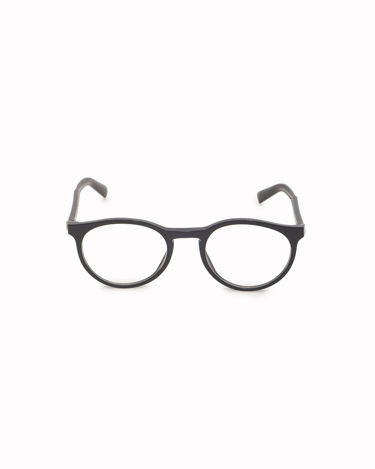 Dolce & Gabbana Black Oval Eyeglasses