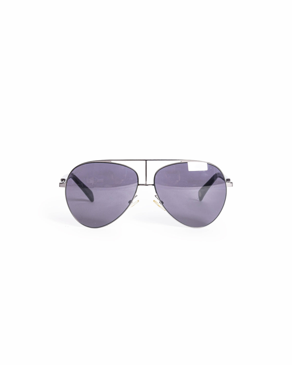 Balmain Paris Men's Gunmetal-Tone Aviator Sunglasses