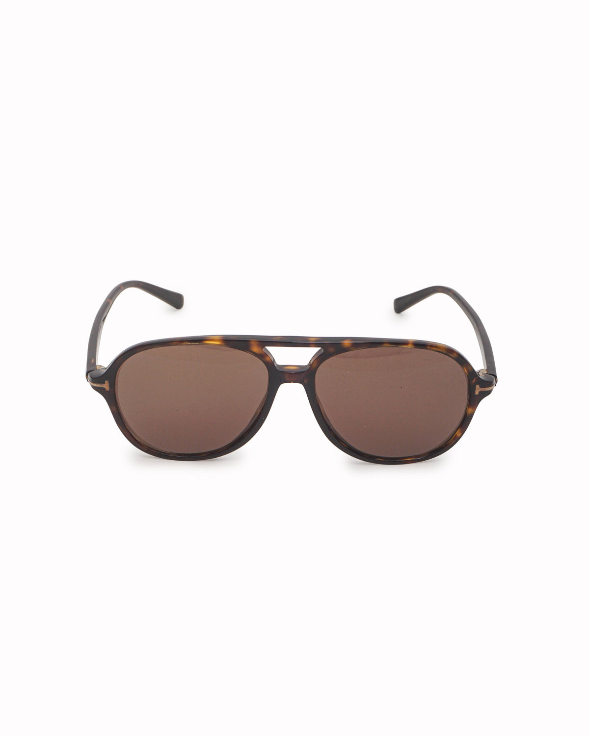 Tom Ford Jared Tortoiseshell Aviator Sunglasses