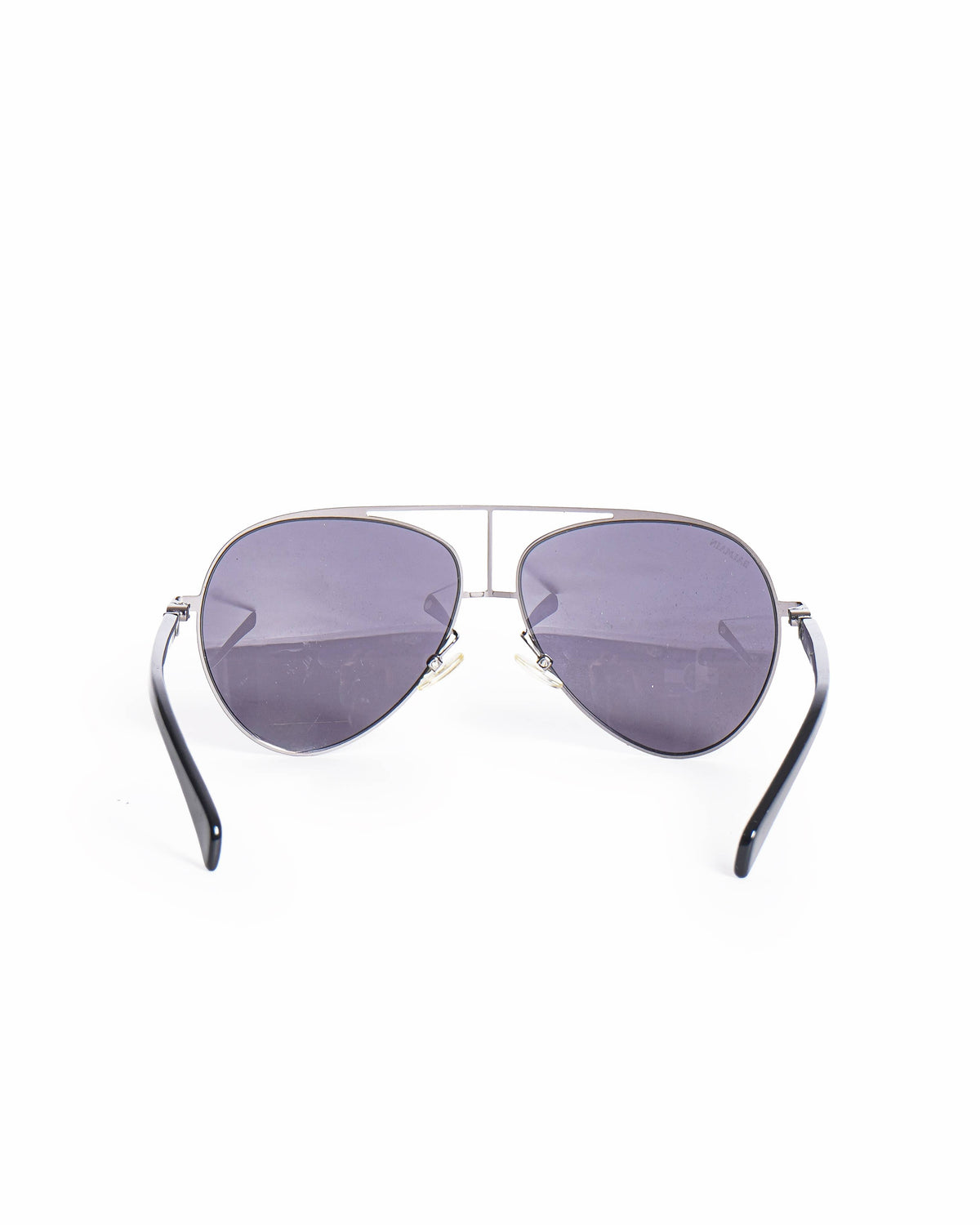 Balmain Paris Men's Gunmetal-Tone Aviator Sunglasses