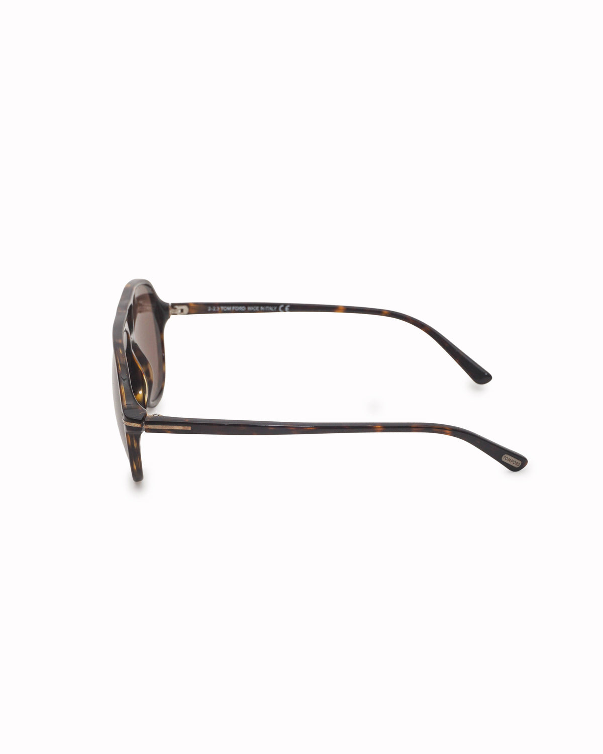 Tom Ford Jared Tortoiseshell Aviator Sunglasses