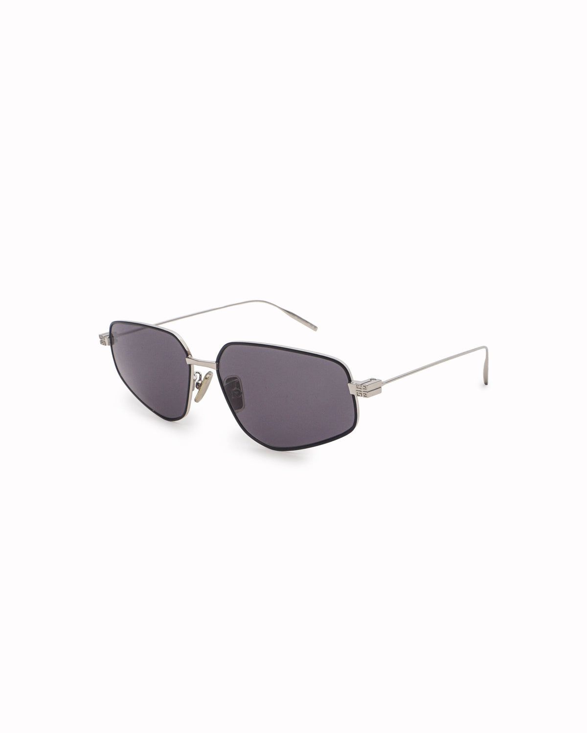 Givenchy Geometric Cat-Eye Metal Sunglasses