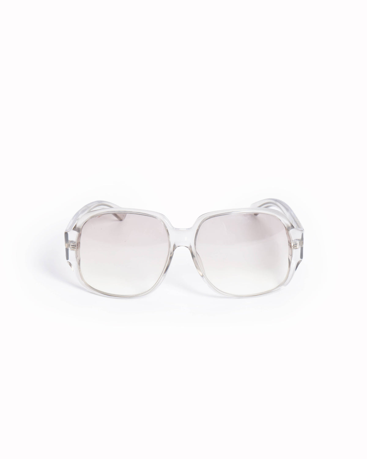 New Gucci Wide Lense Transparent Frame Sunglasses