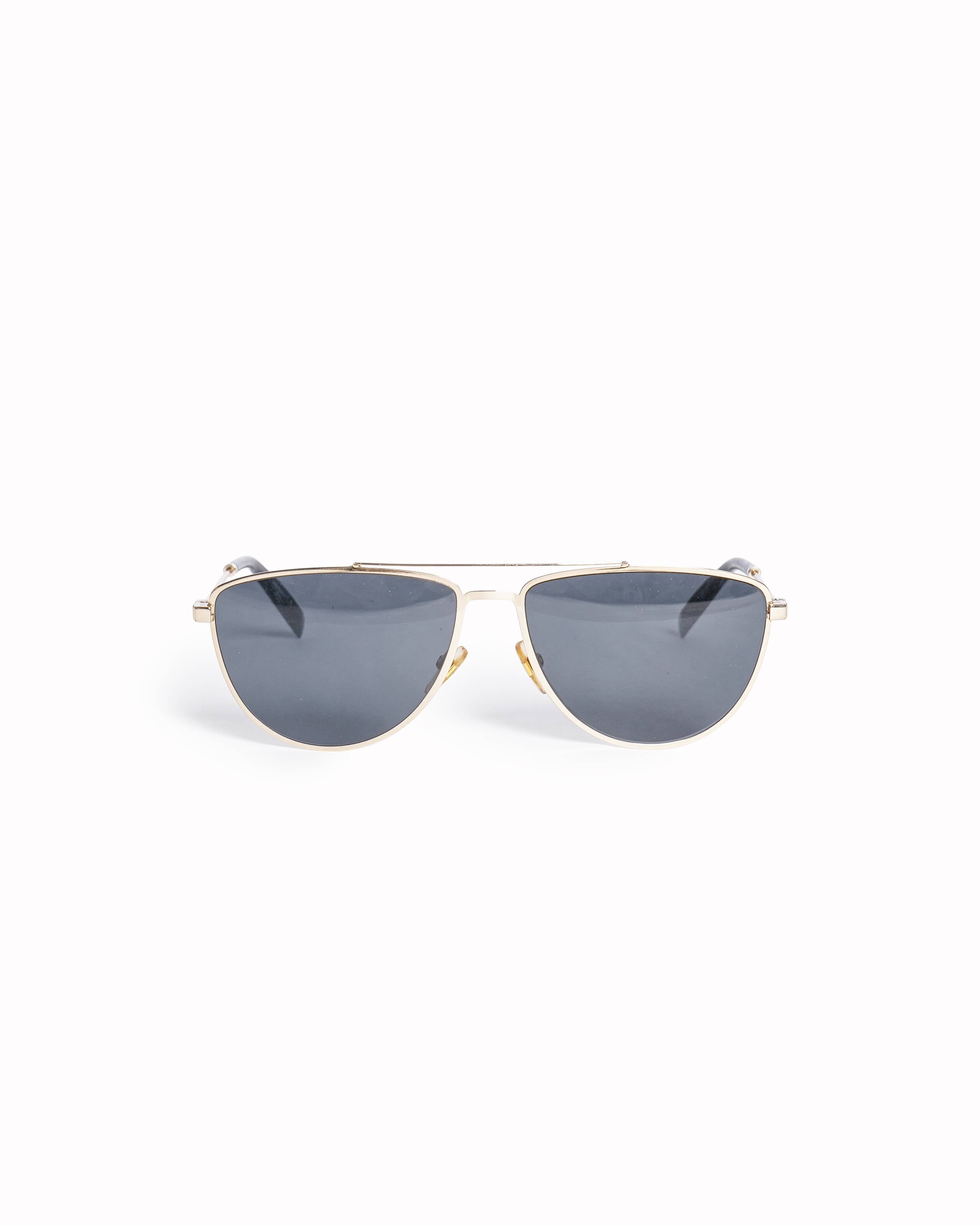Givenchy Grey Pilot Unisex Sunglasses
