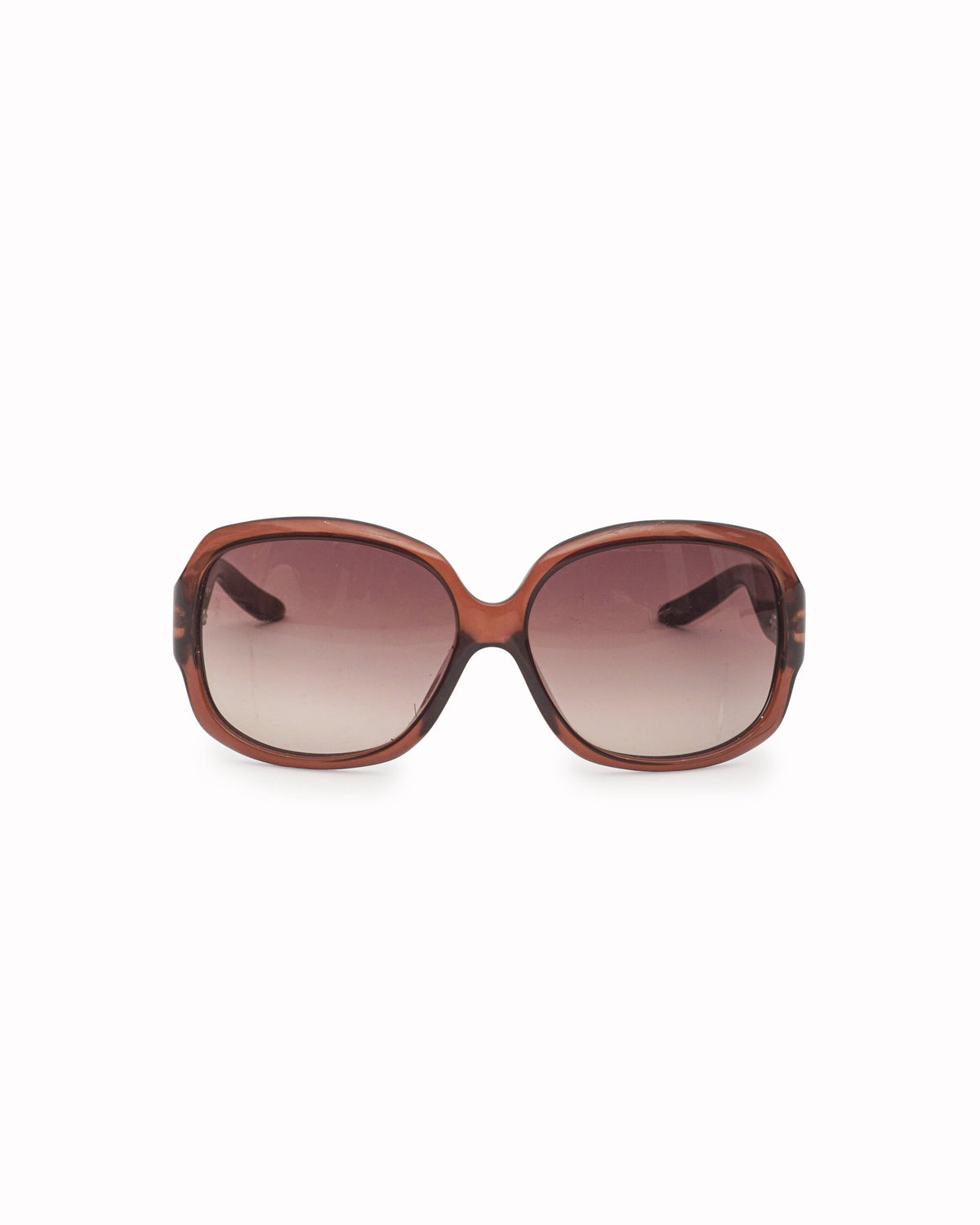 Christian Dior Oversized Burgundy Acetate Sunglasses