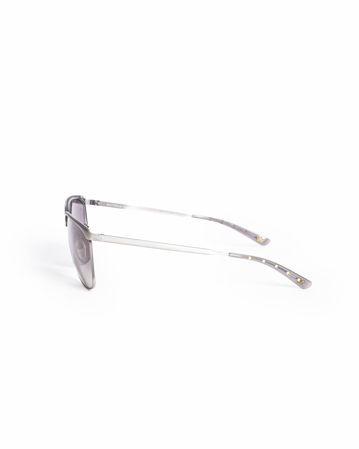 Bottega Veneta Vintage Intrecciato-Engraved Sunglasses