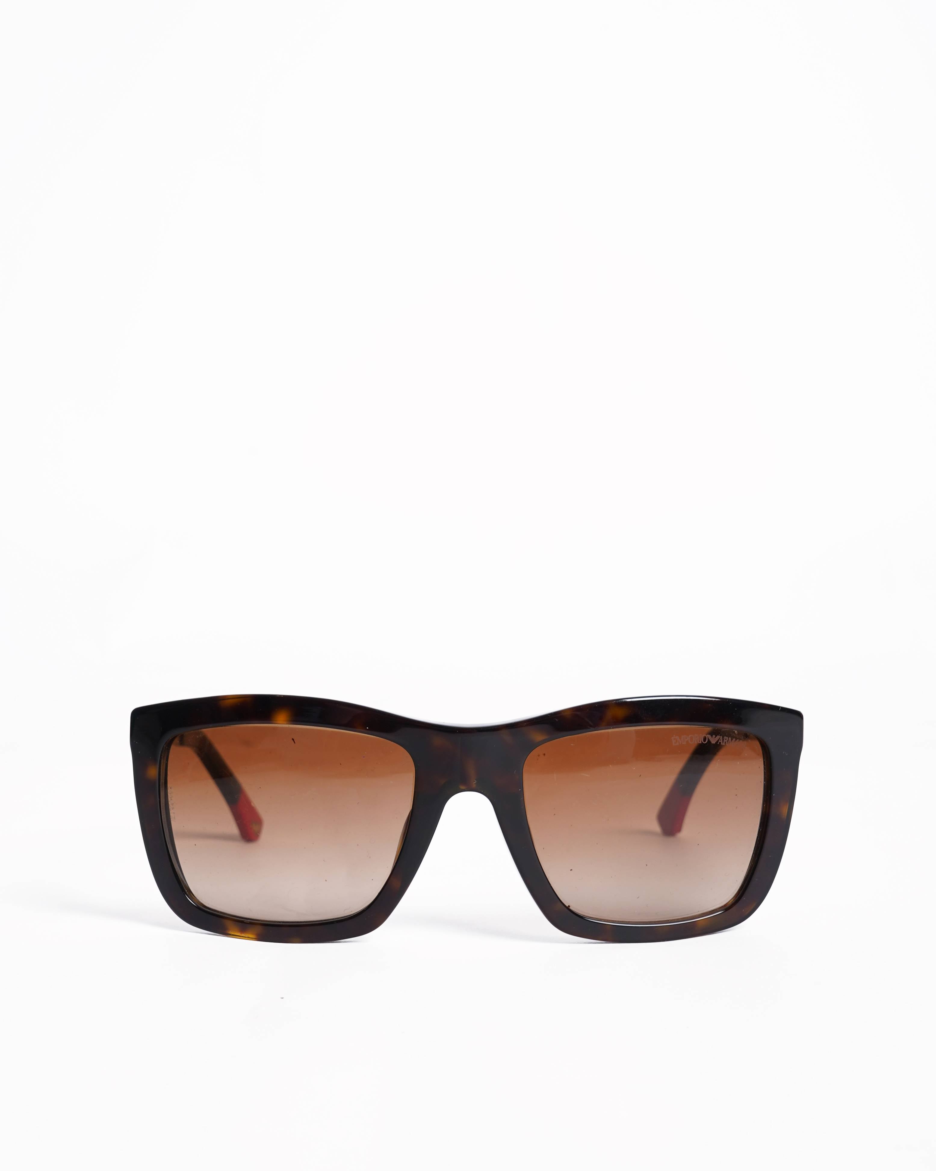 Emporio Armani Women's Sunglasses In Brown Lense