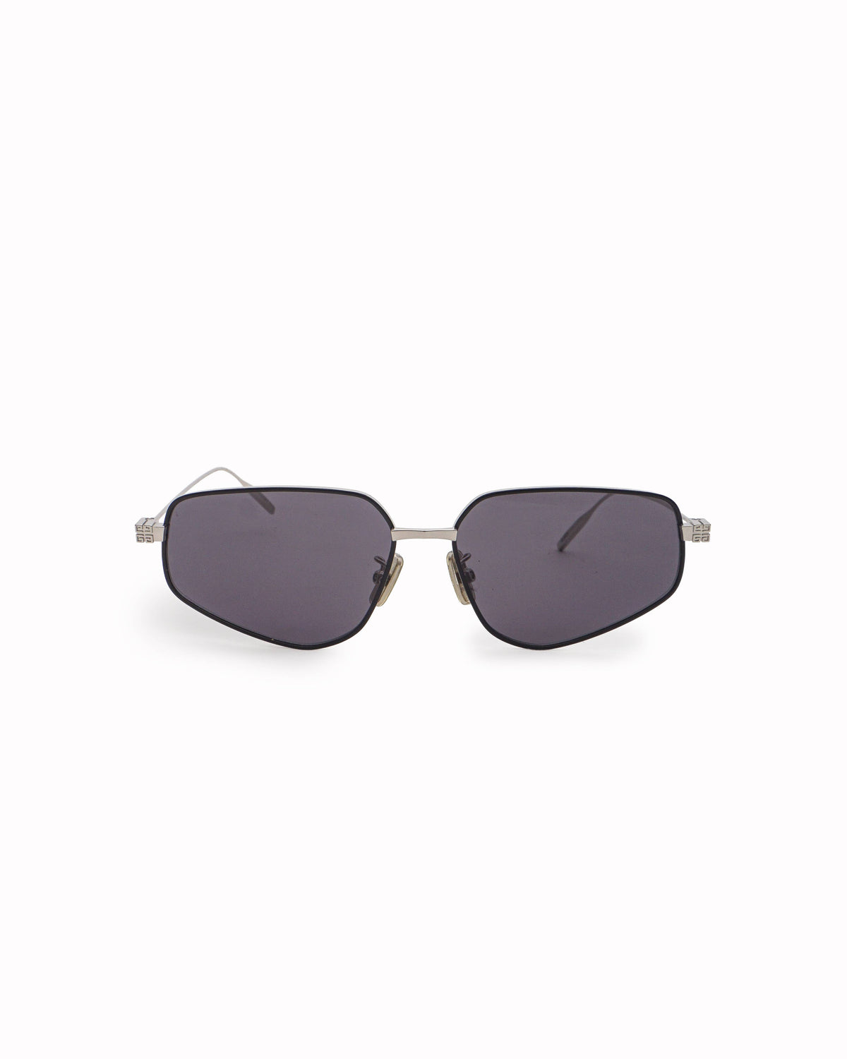 Givenchy Geometric Cat-Eye Metal Sunglasses