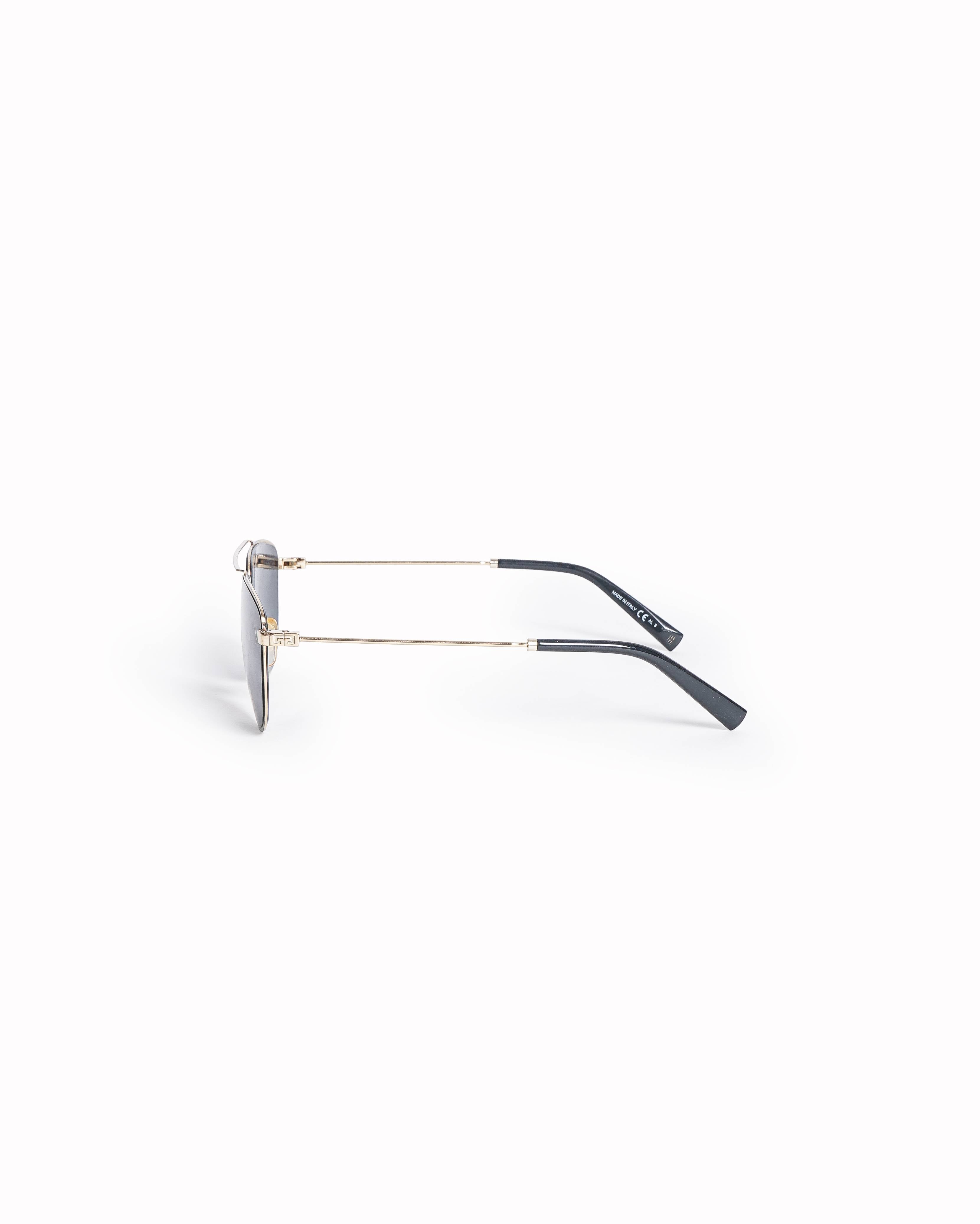 Givenchy Grey Pilot Unisex Sunglasses
