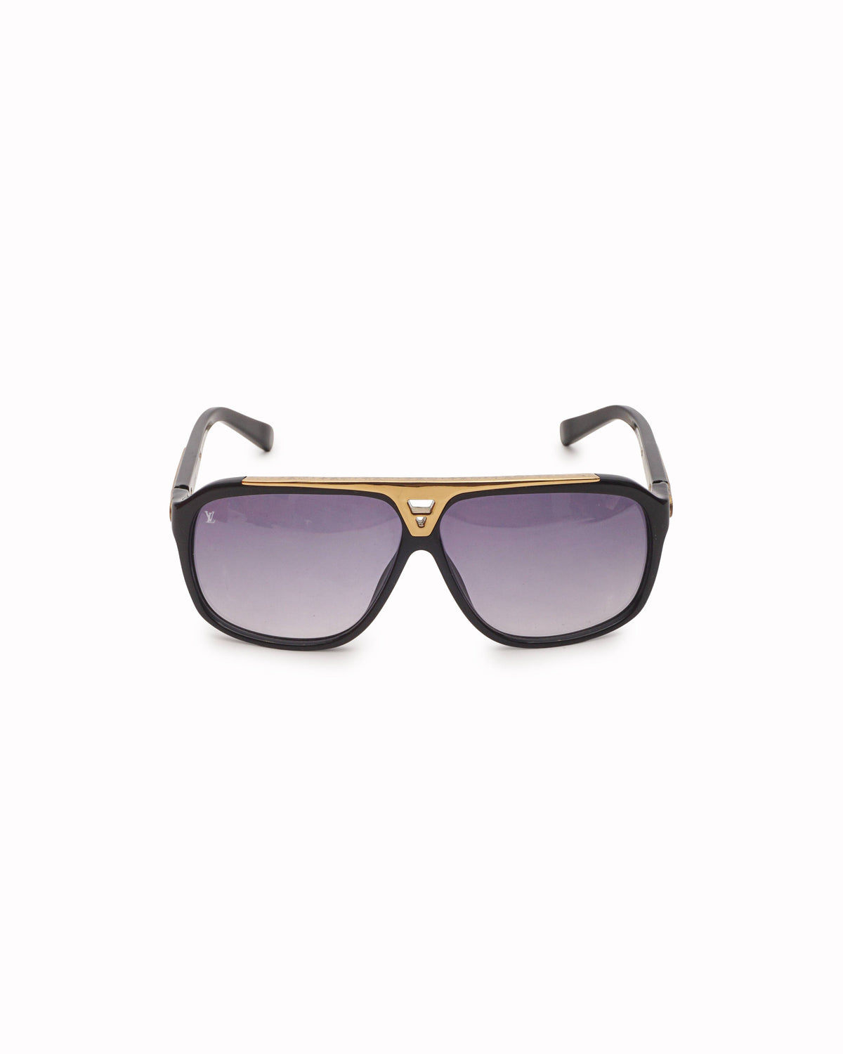 Louis Vuitton Evidence Black & Gold Sunglasses