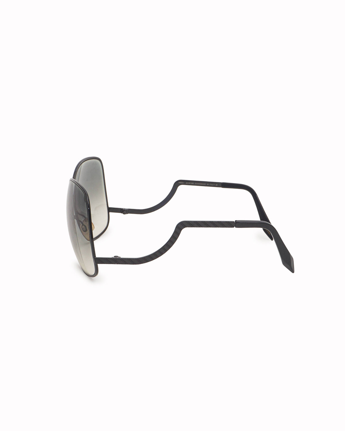 Victoria Beckham Black Oversized Round Sunglasses
