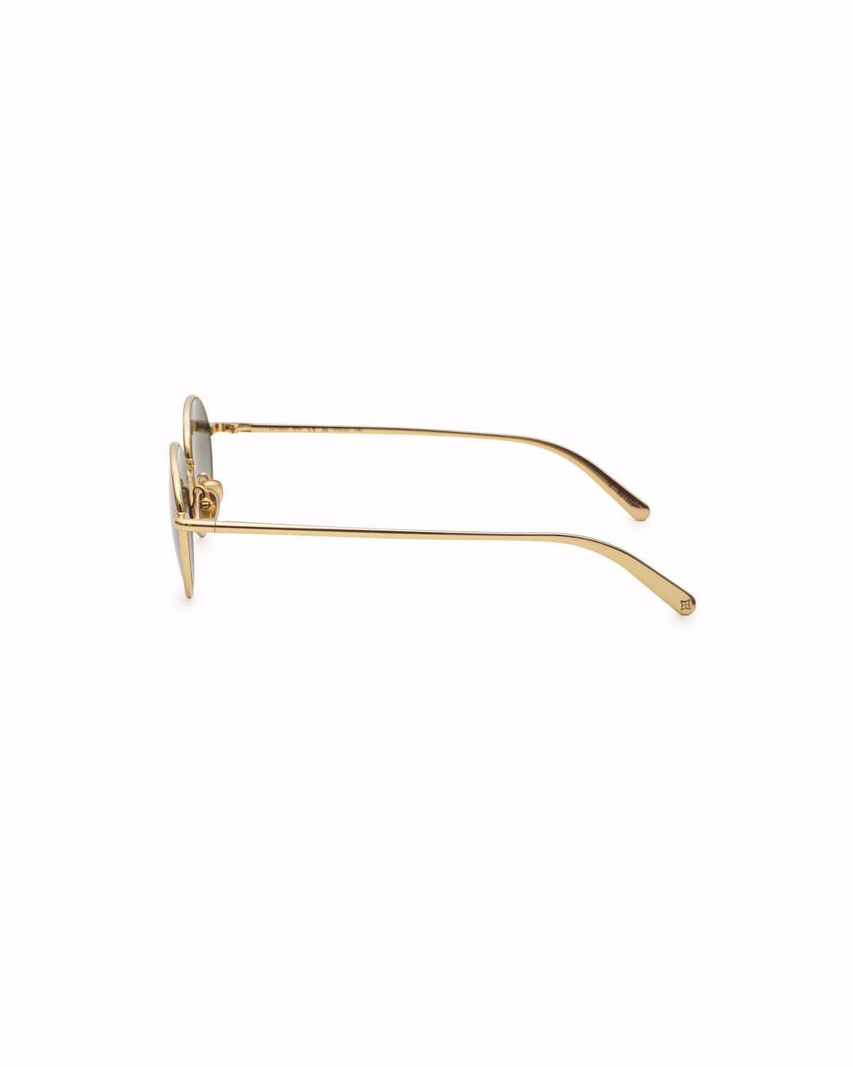 Louis Vuitton LV Bright Round Gold Monogram Sunglasses