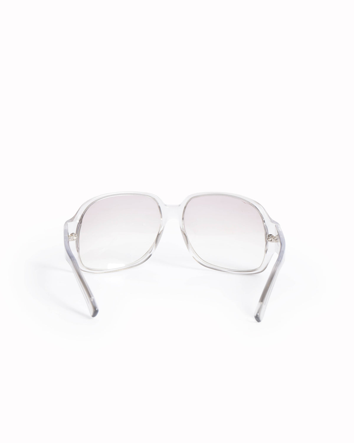 New Gucci Wide Lense Transparent Frame Sunglasses