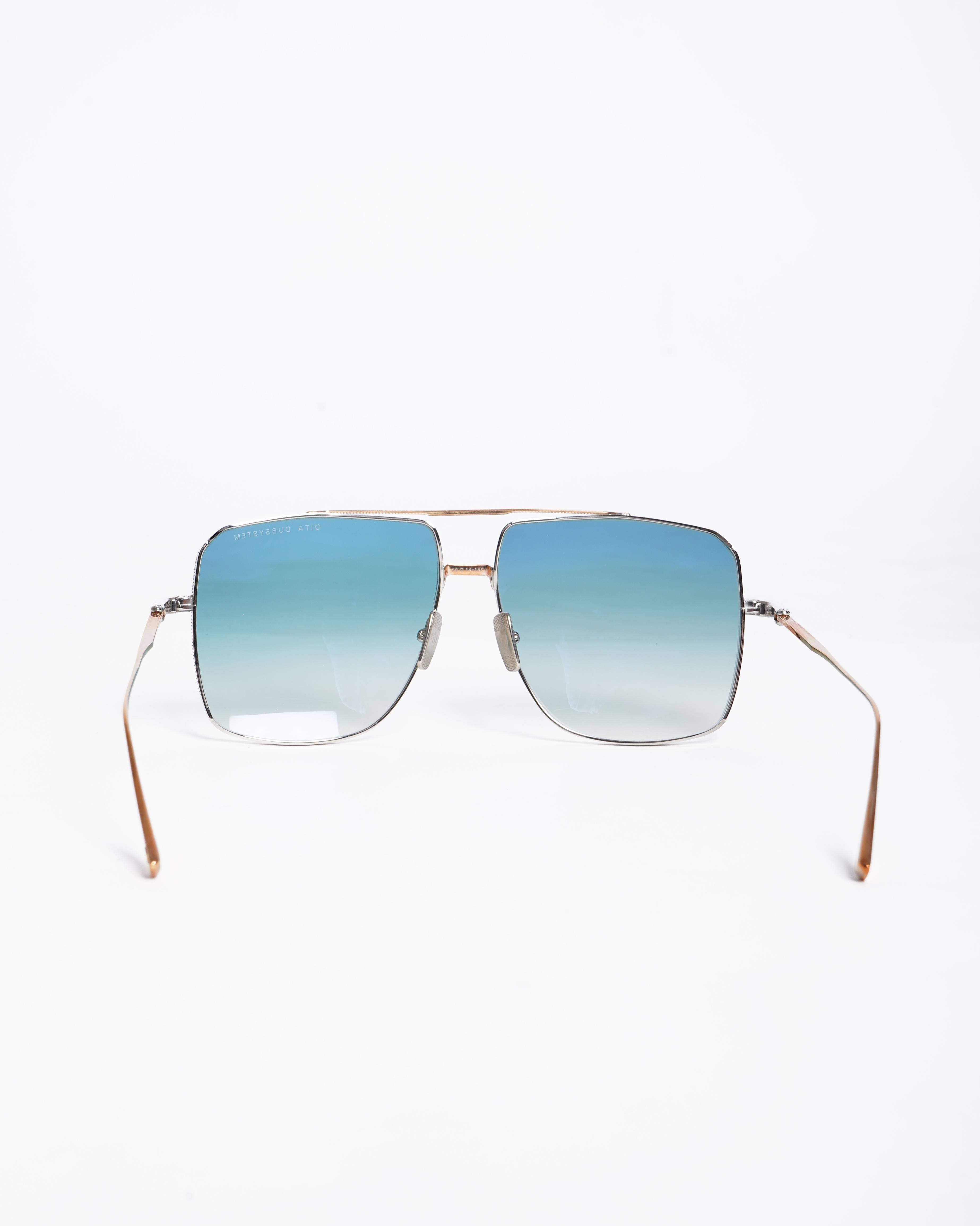 New Dita Men's Angular Sunglasses