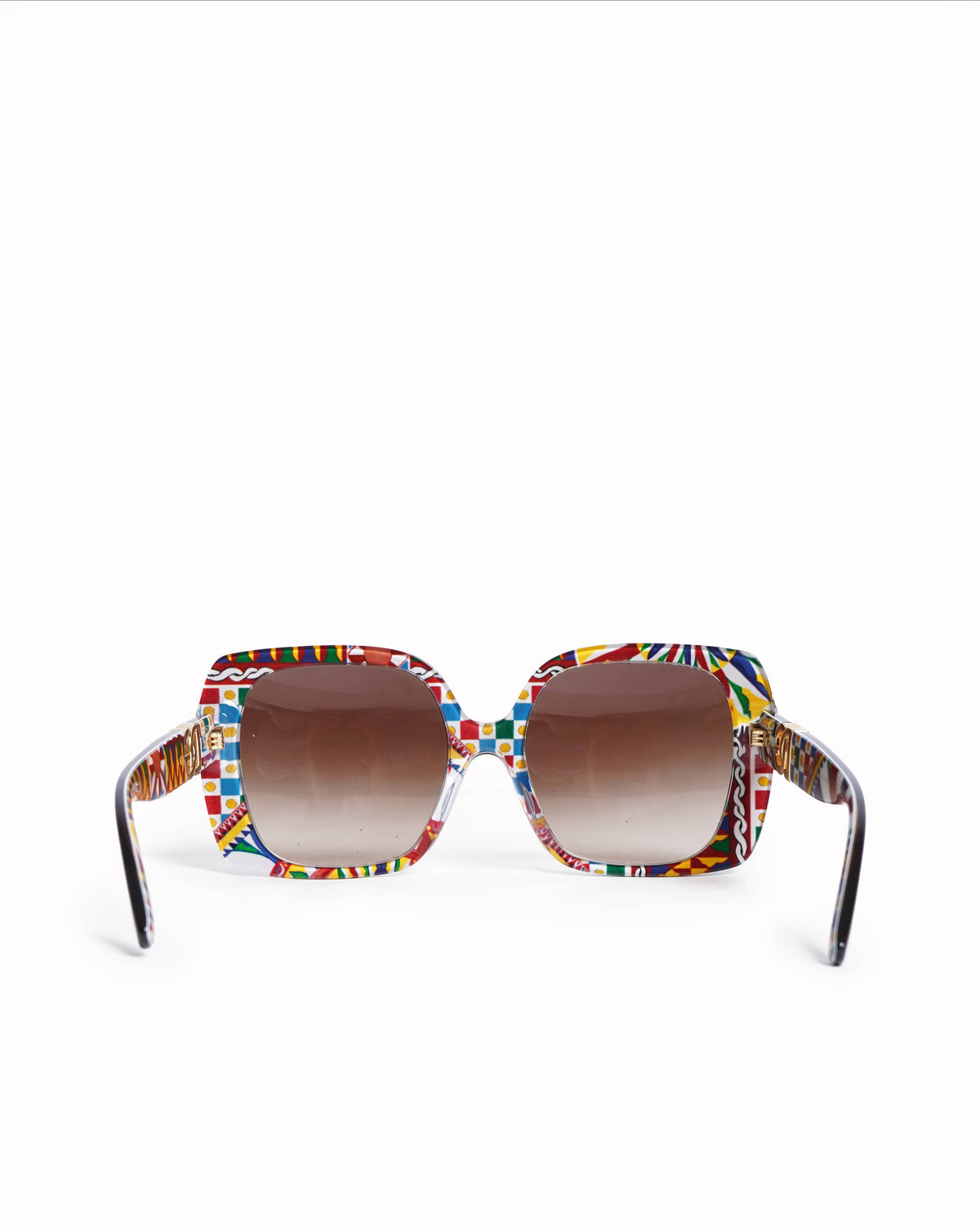 New Dolce & Gabbana oversized tortoise frame sunglasses