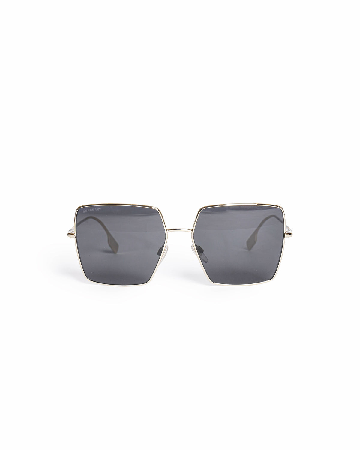 Burberry Daphne Geometric Gold-Tone Sunglasses