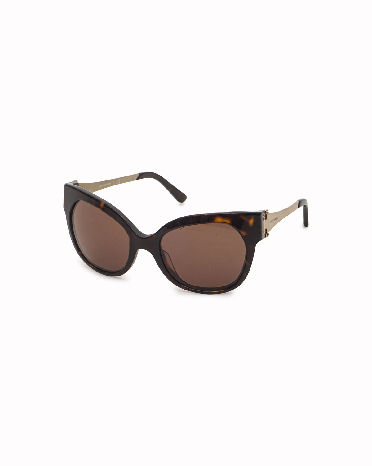 Tory Burch Tortoiseshell Oversized Cat-Eye Sunglasses