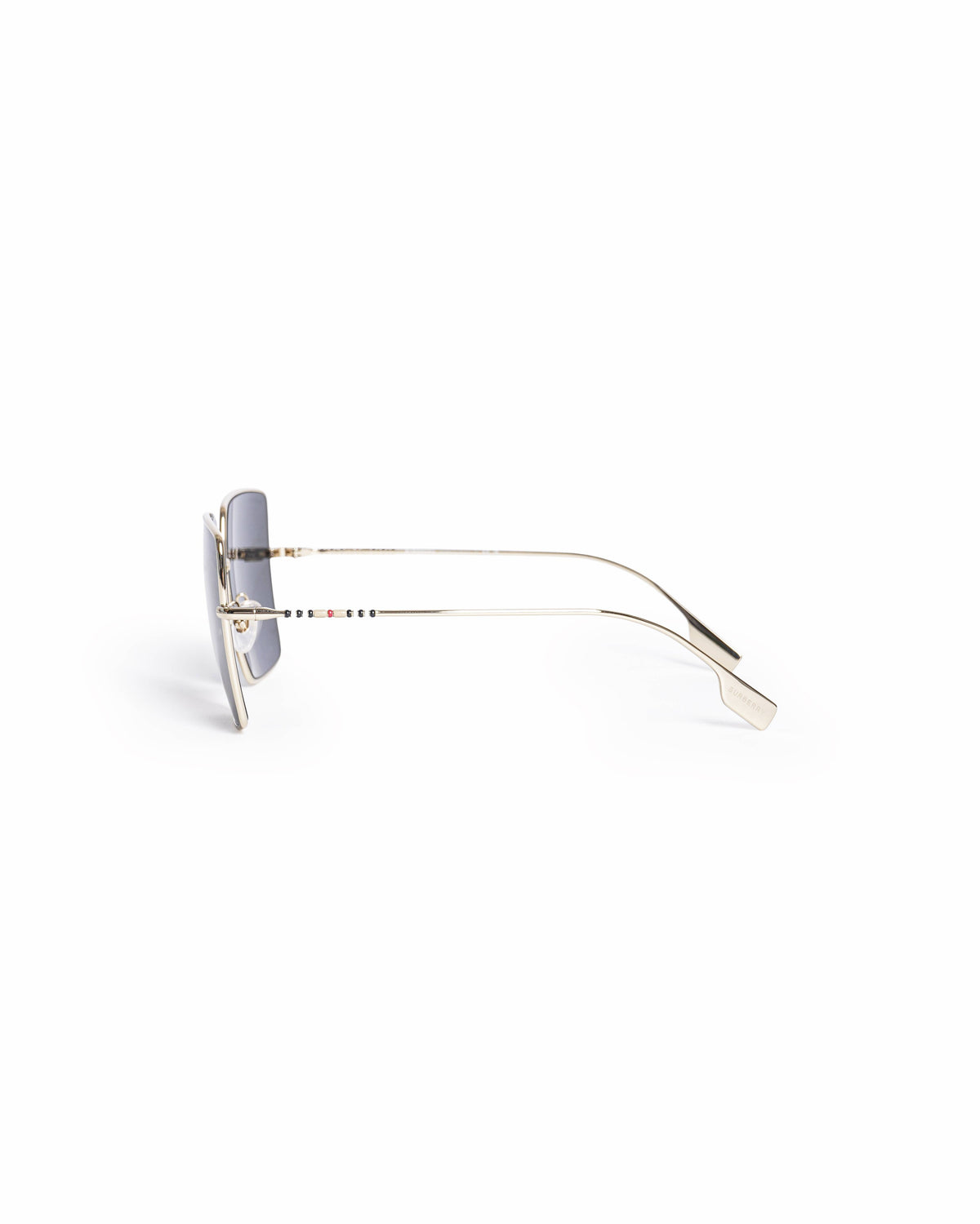 Burberry Daphne Geometric Gold-Tone Sunglasses