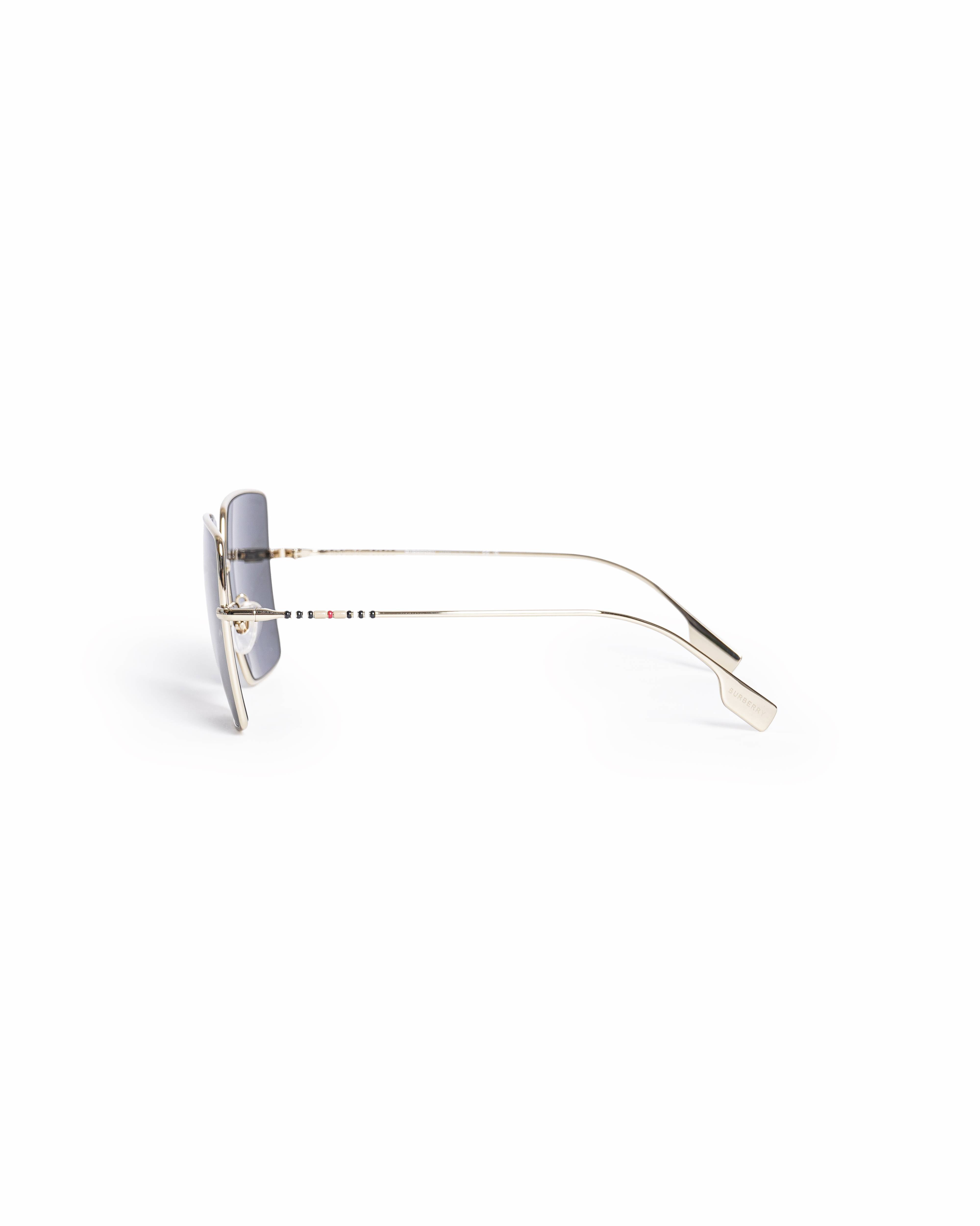 Burberry Daphne Geometric Gold-Tone Sunglasses