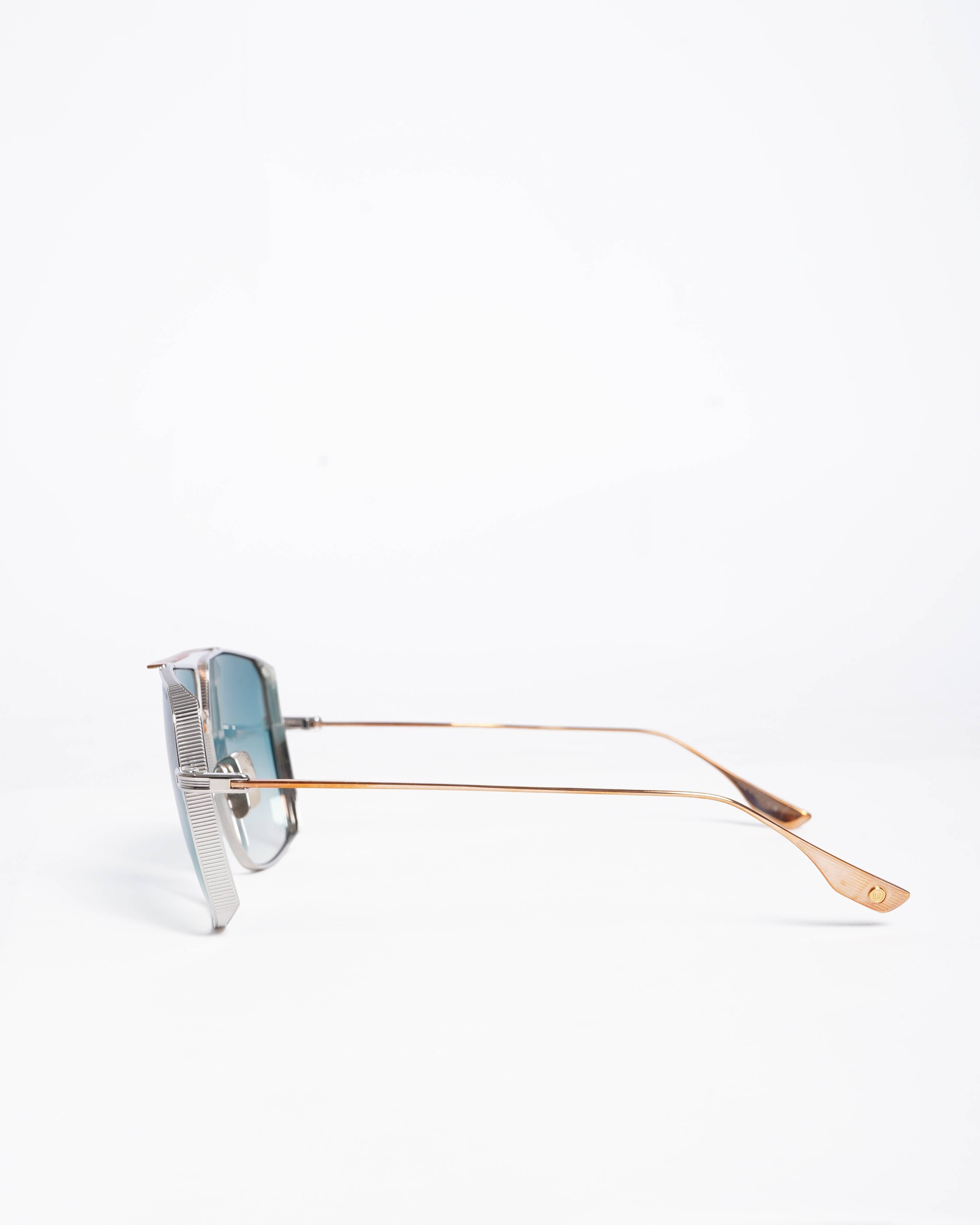 New Dita Men's Angular Sunglasses