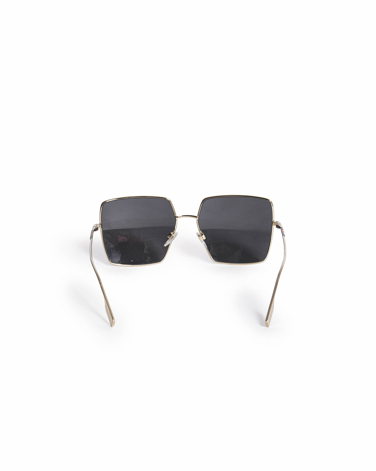Burberry Daphne Geometric Gold-Tone Sunglasses