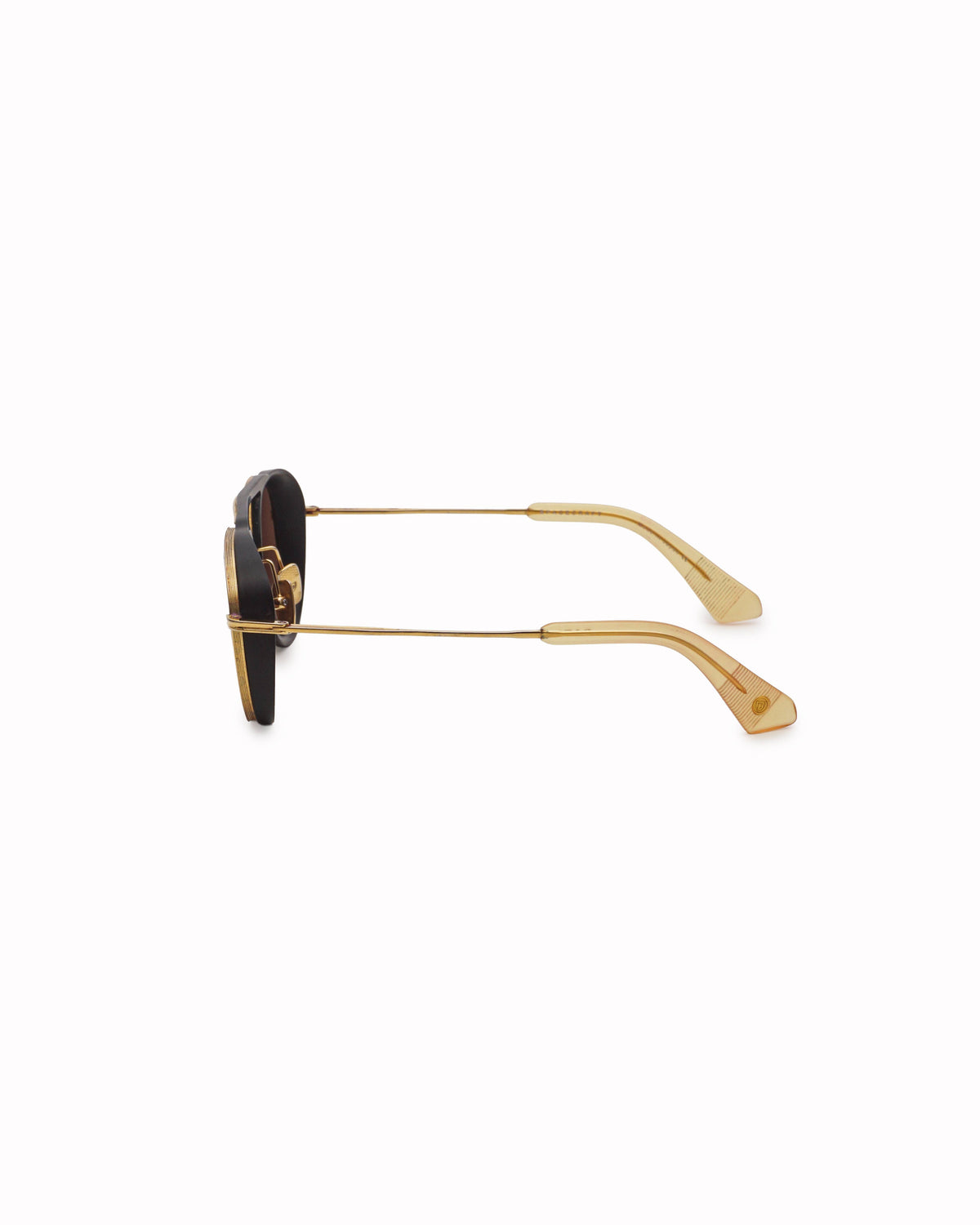 Dita Spacecraft Gold-Tone & Matte Black Sunglasses