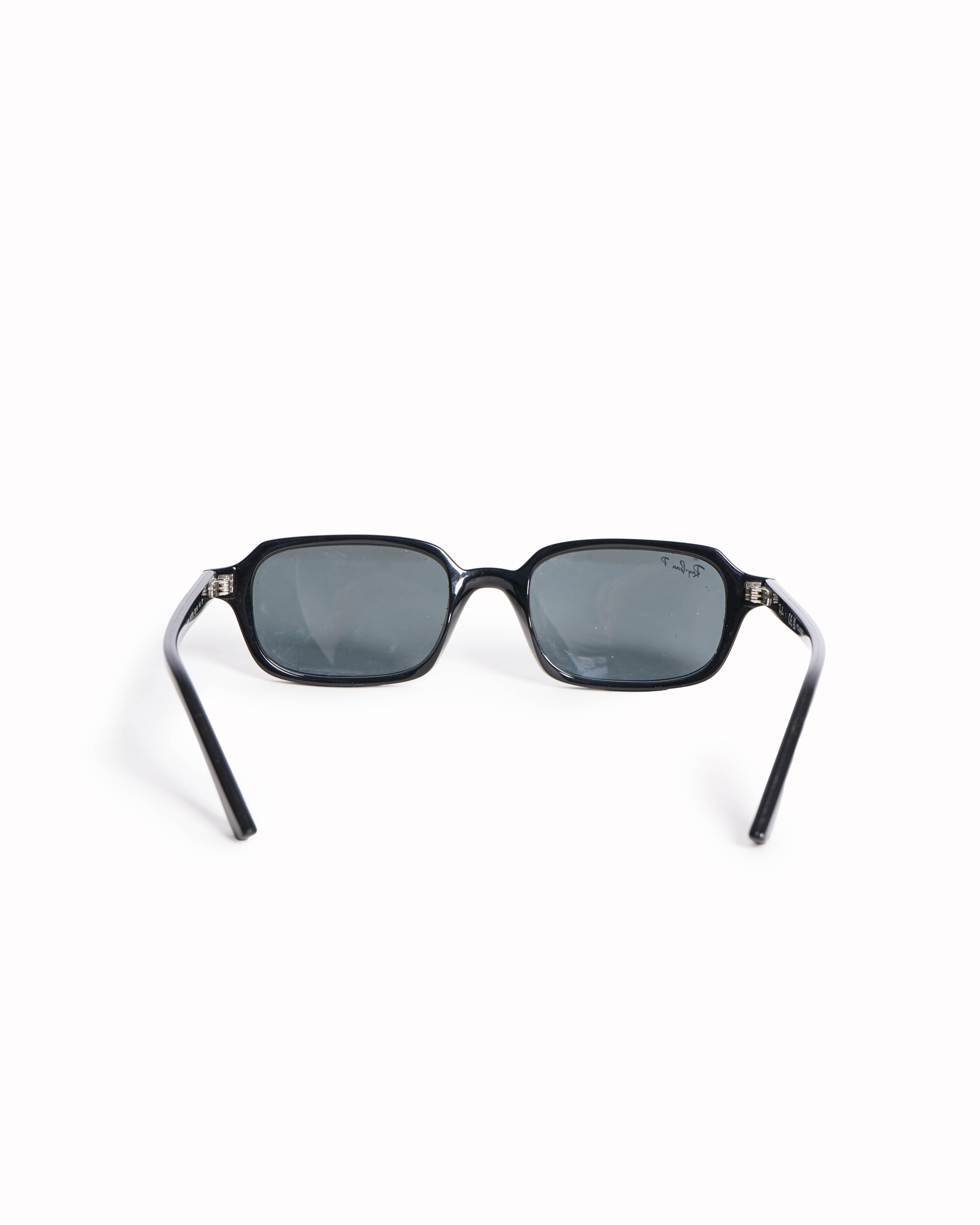 Ray Ban Rectangular Women's Sunglasses In Black