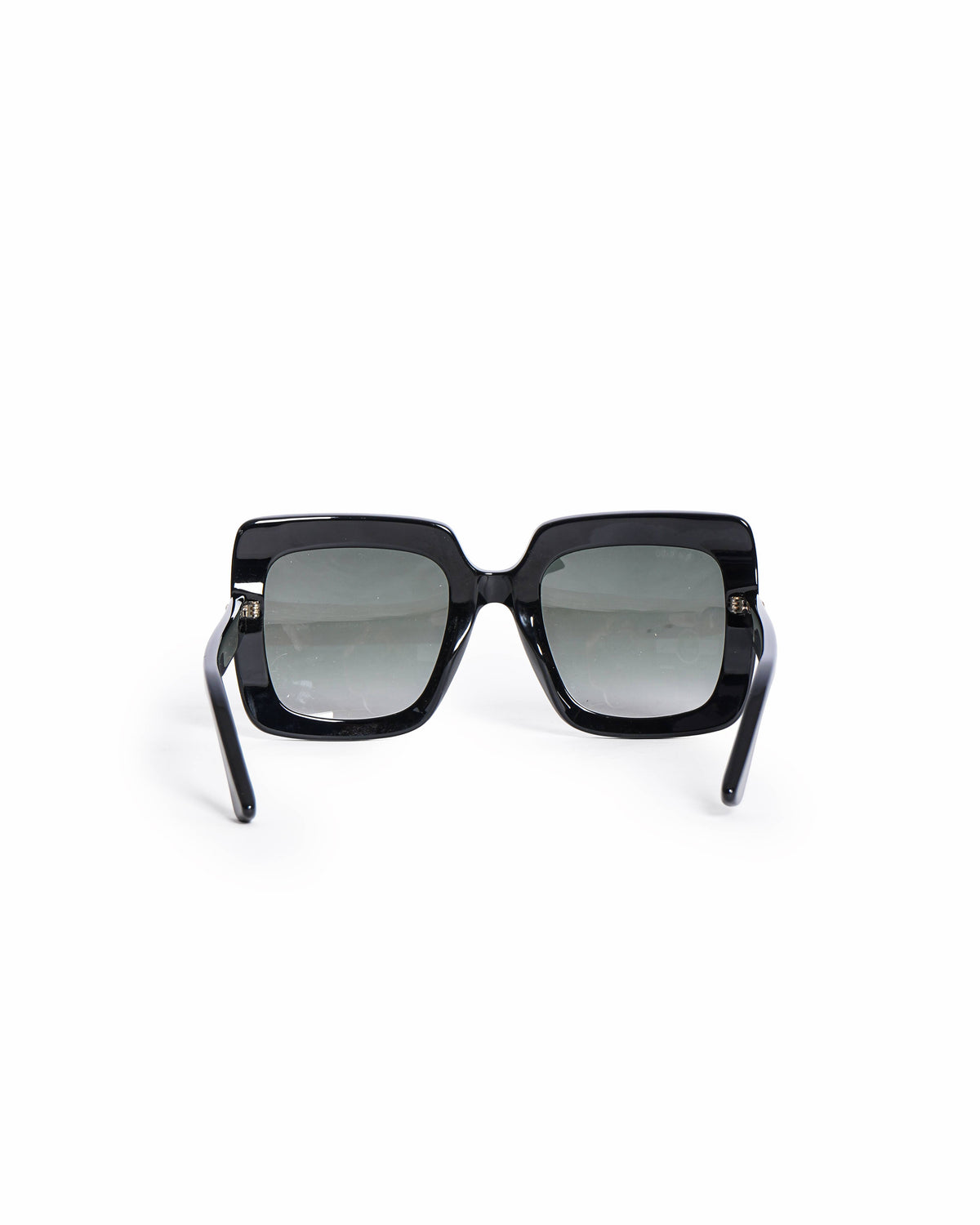 Gucci Black Oversized Square Acetate Sunglasses