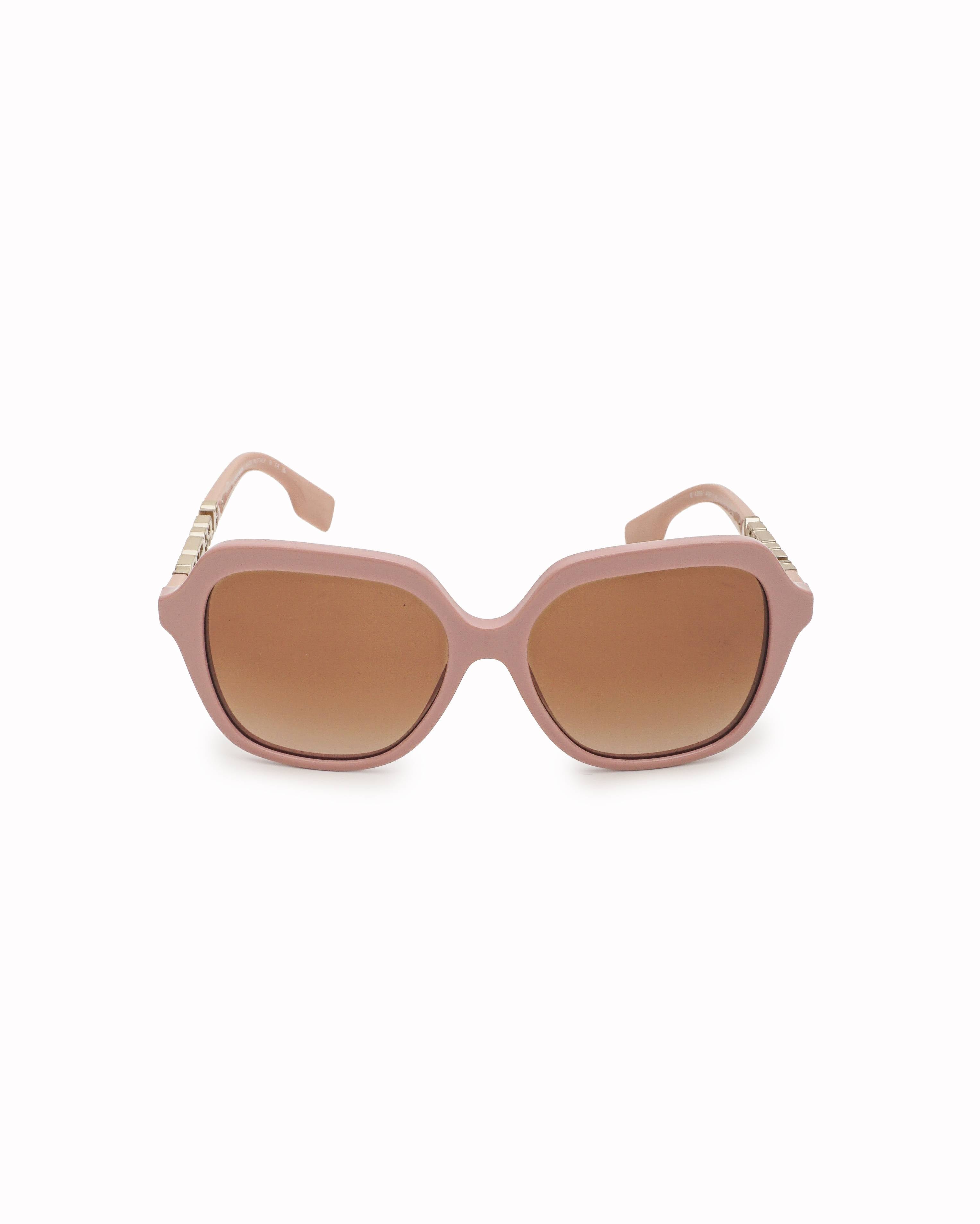 Burberry Pink Acetate Square Sunglasses