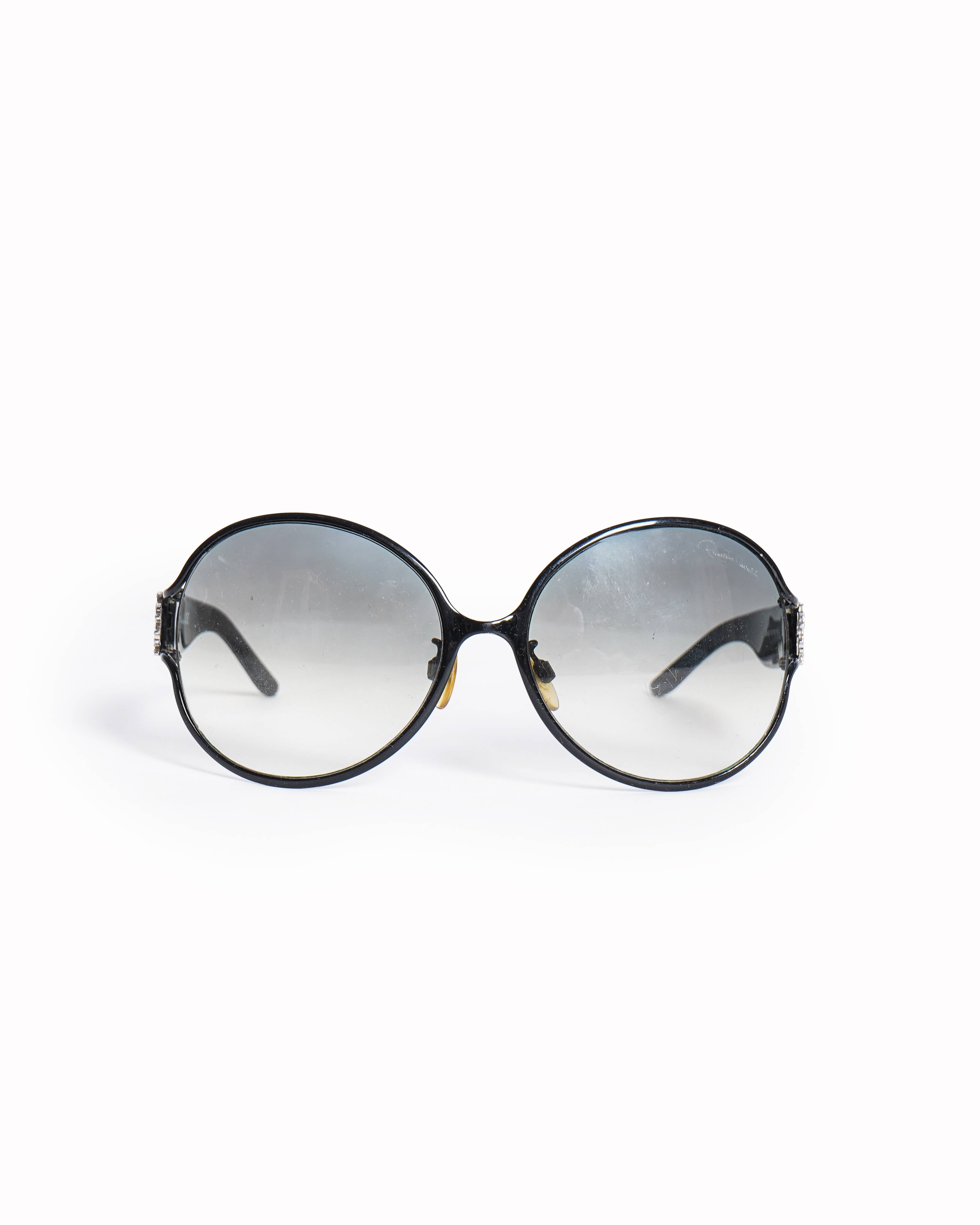 Roberto Cavalli Women's Oversized Sunglasses In Black