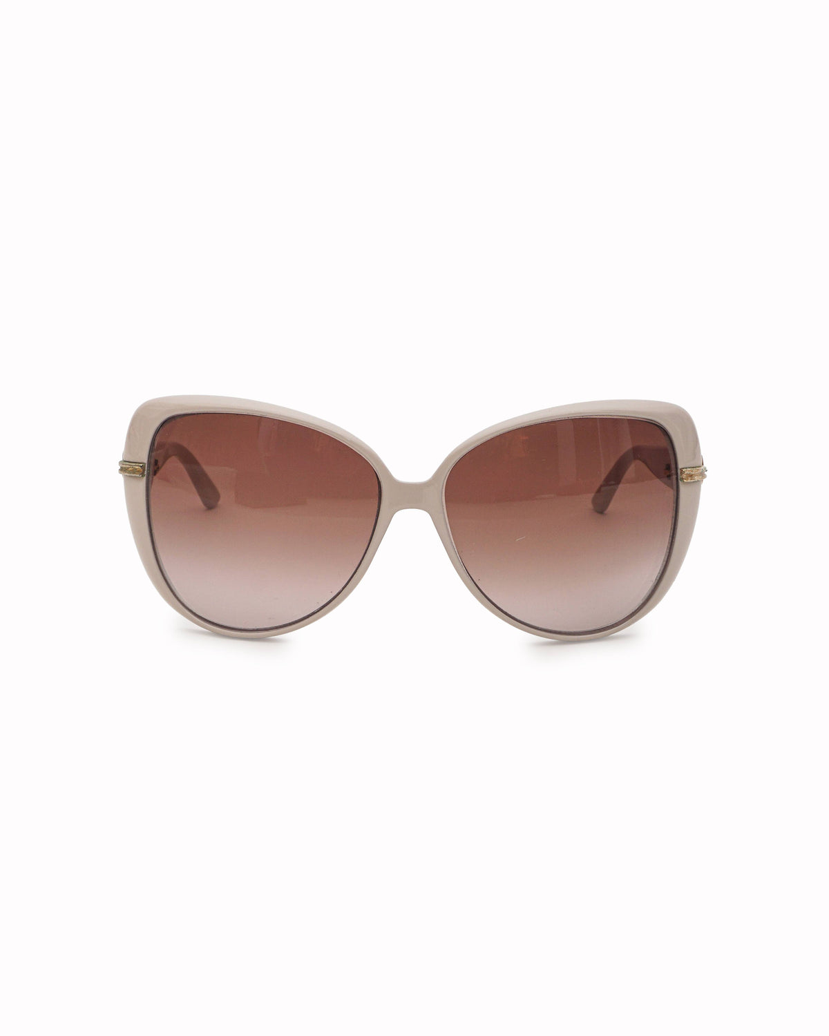 Gucci GG Marmont Oversized Oval Beige Sunglasses