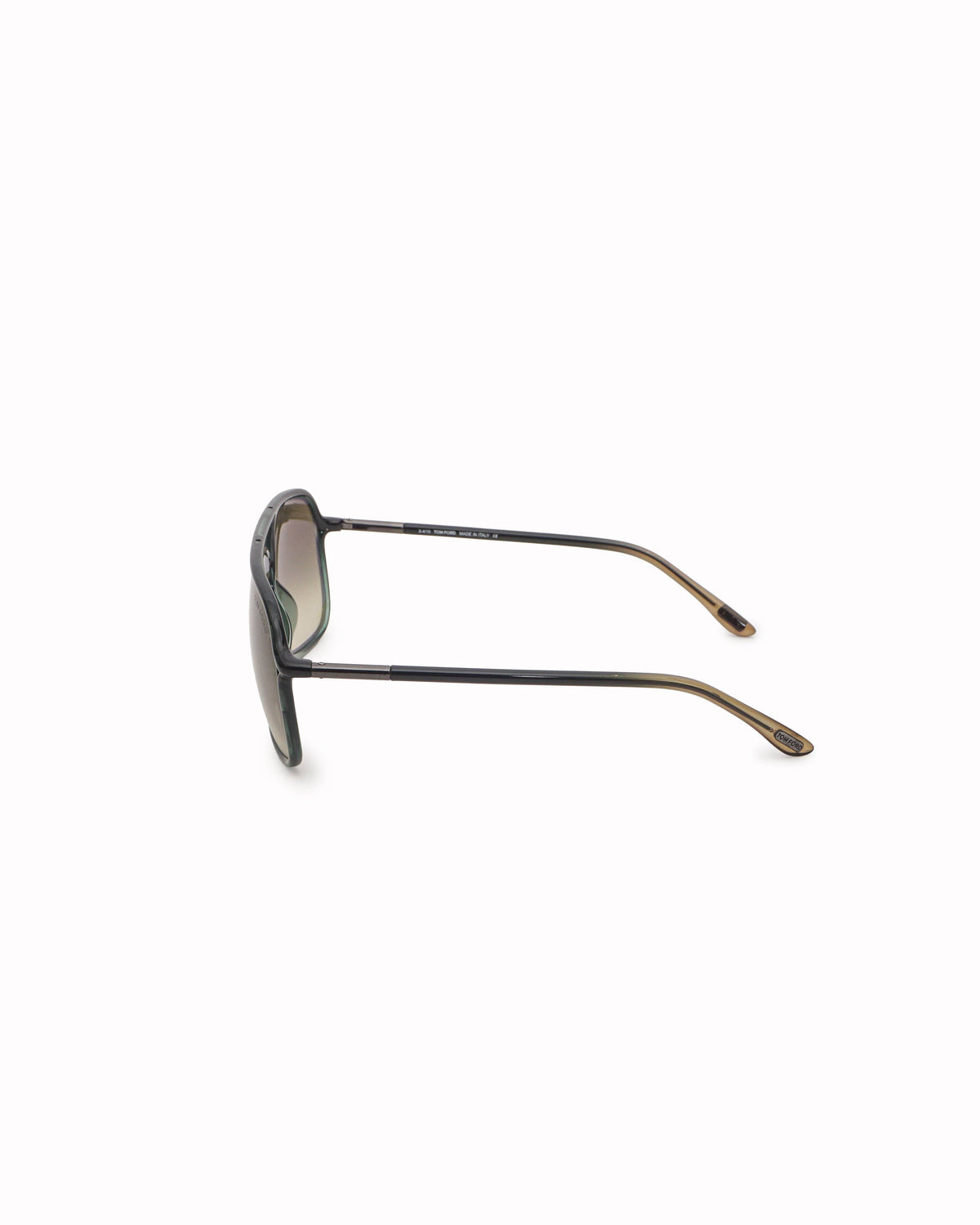 Tom Ford Light Teal Acetate Aviator Sunglasses