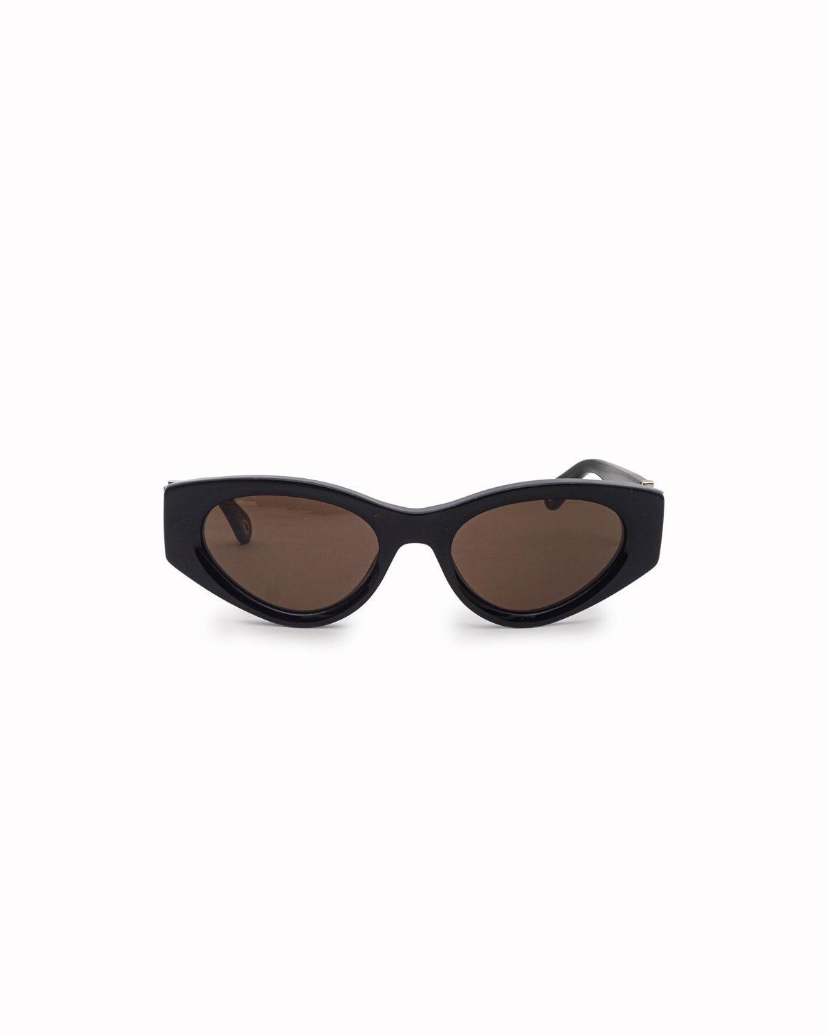 Chloé Marcie Black Acetate Cat-Eye Sunglasses